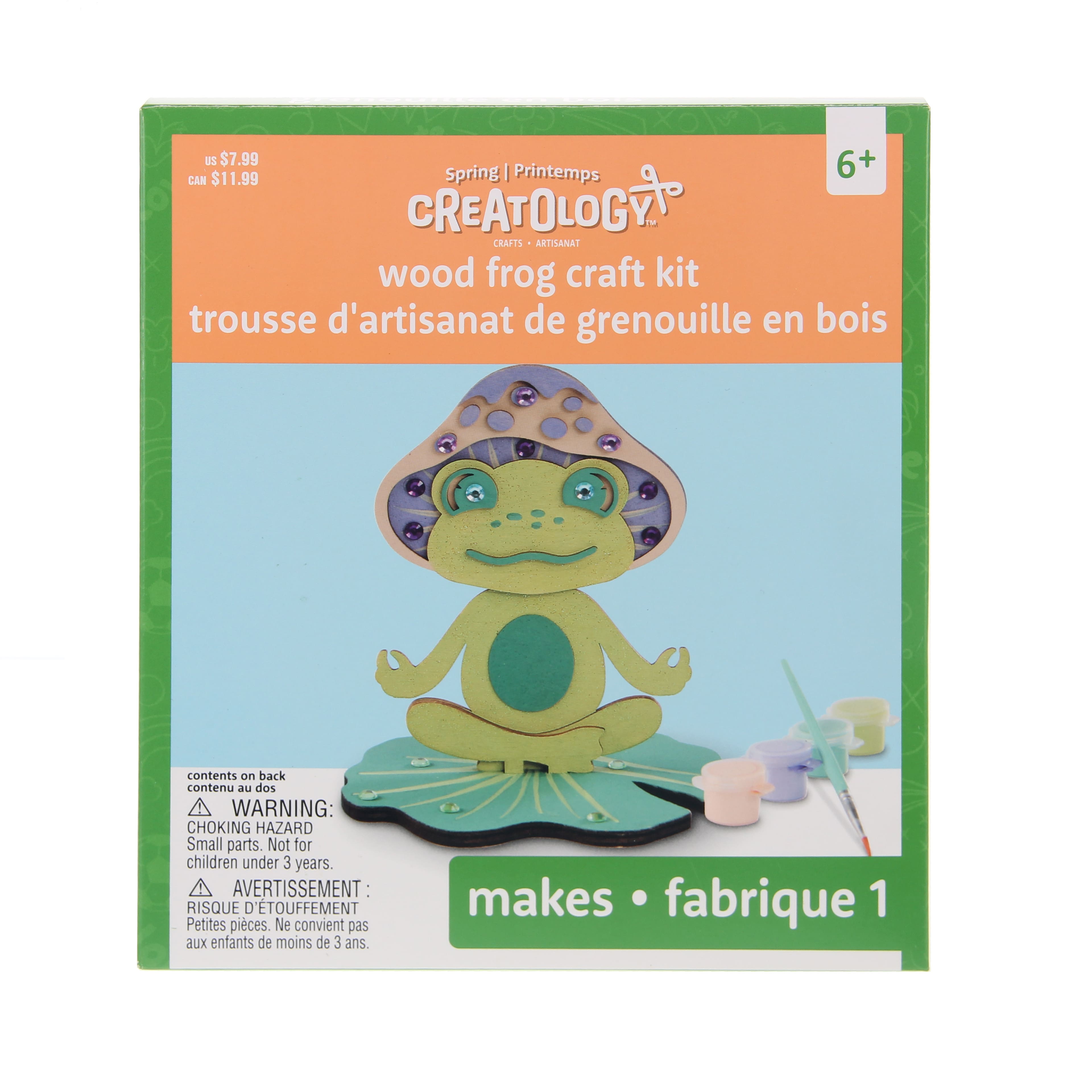 Wood Frog Craft Kit by Creatology&#x2122;