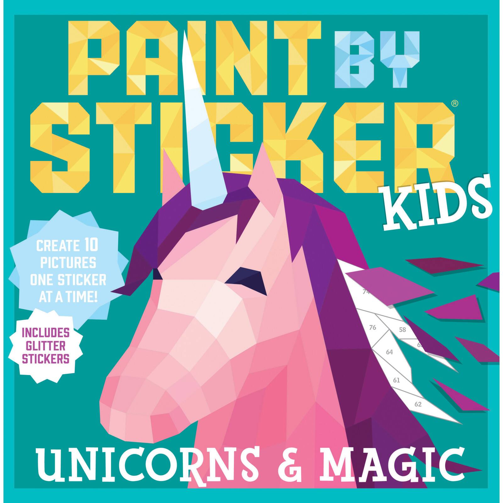 Workman Publishing Paint by Sticker™ Unicorns & Magic