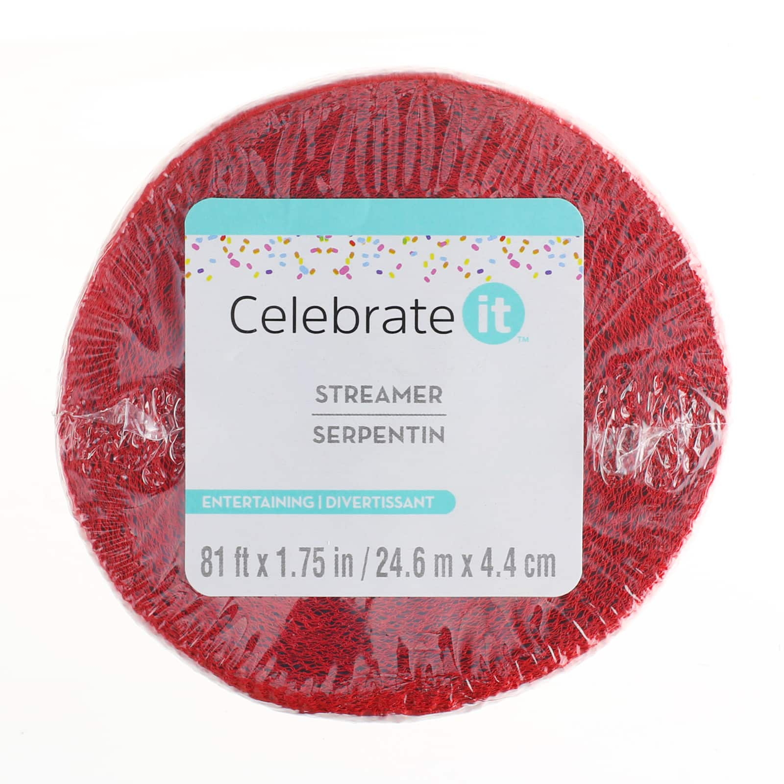 Red Crepe Streamer - Spritz™