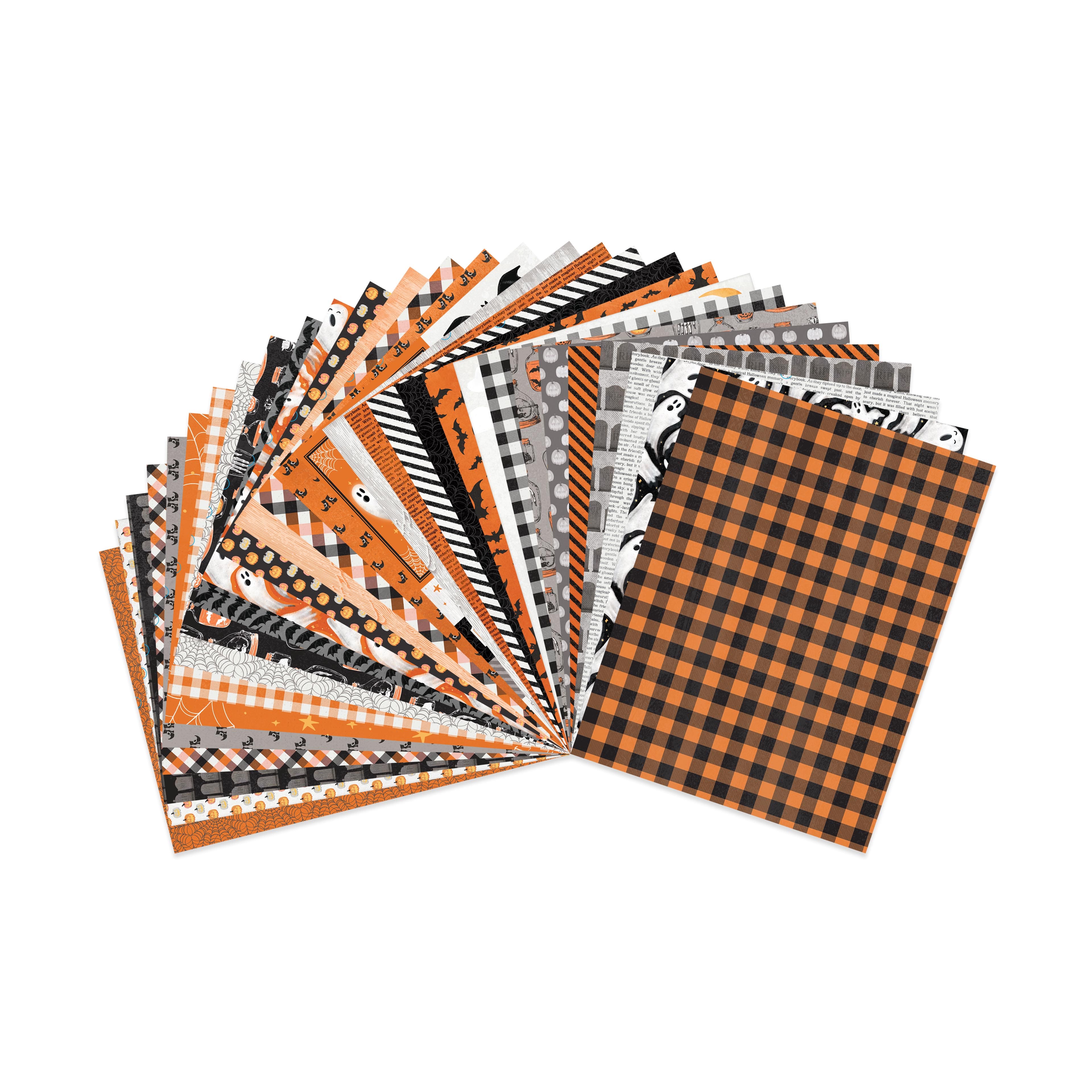 8.5&#x22; x 11&#x22; Vintage Halloween Paper Pad, 90 Sheets by Recollections&#x2122;