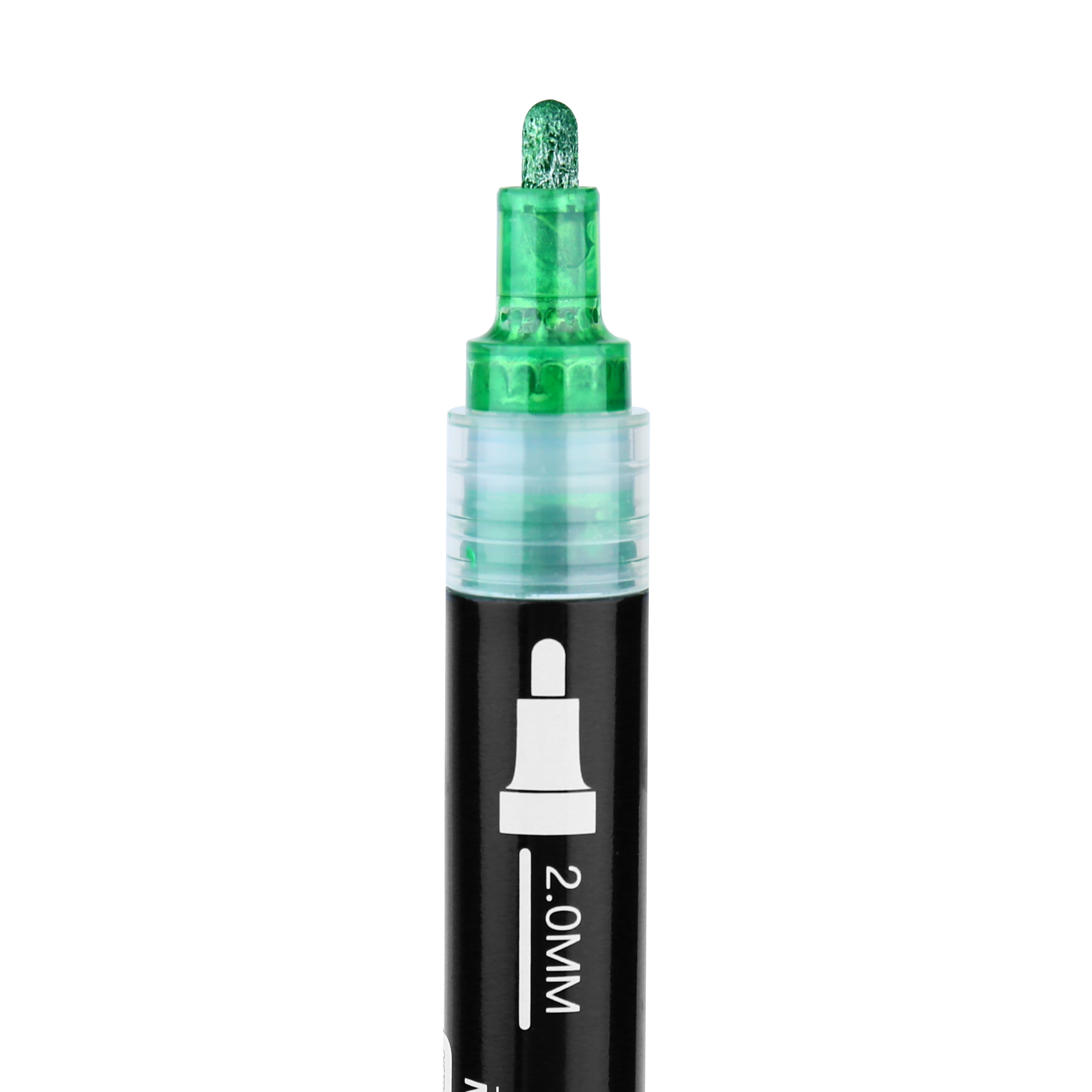 Marqueur à peinture acrylique métallique avec pointe de 2 mm d’Artist’s Loft