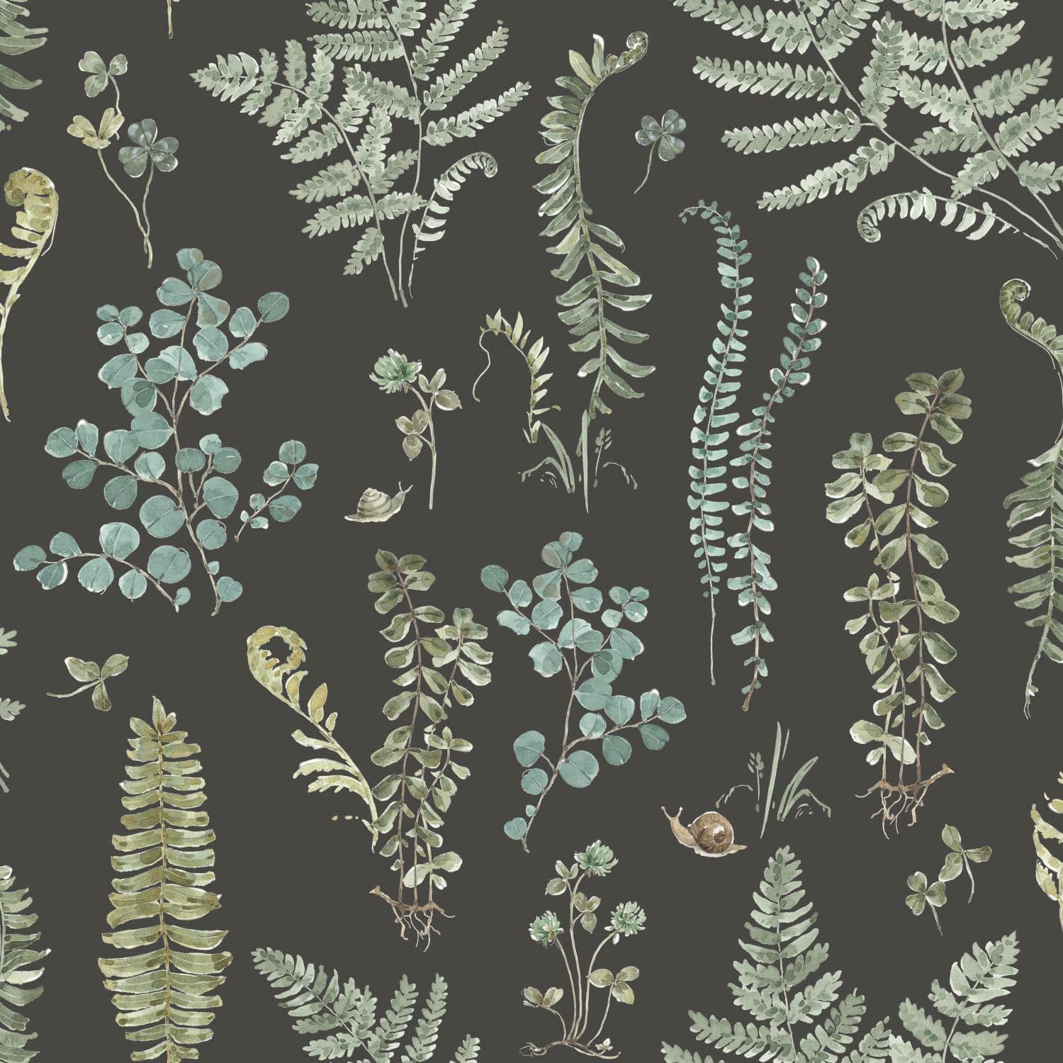 RoomMates Fern Study Peel & Stick Wallpaper