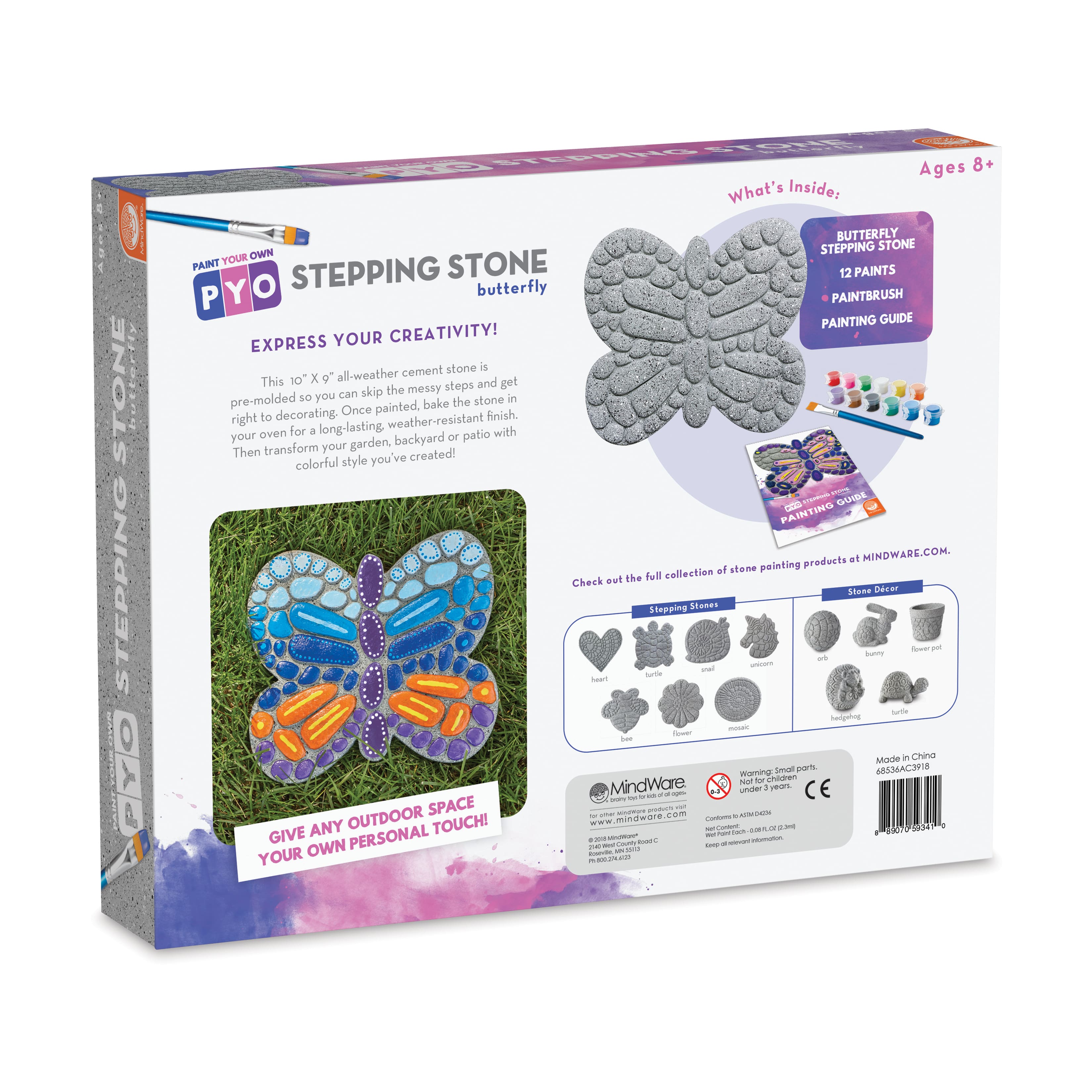 Paint Your Own Stepping Stone - Butterfly