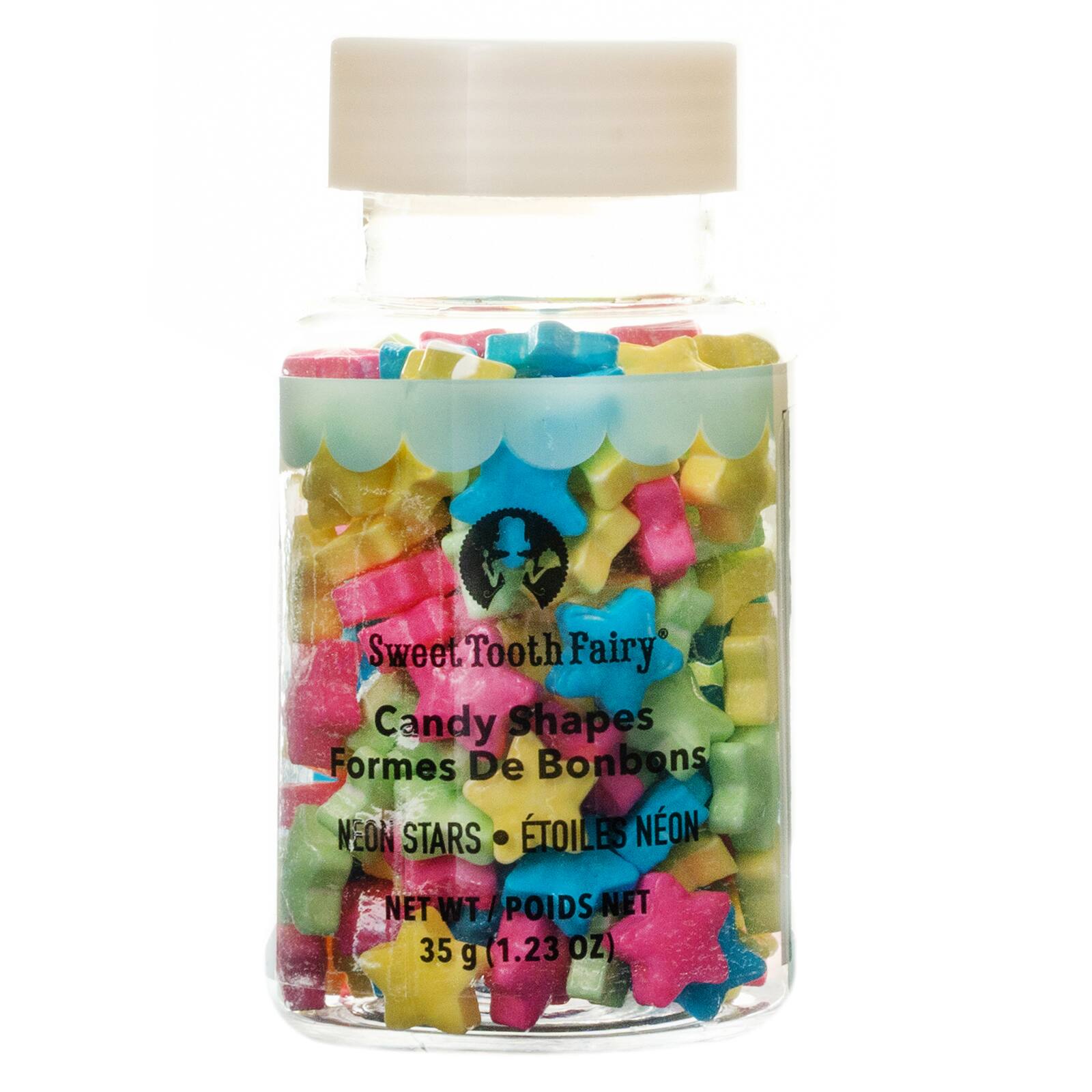 Sweet Tooth Fairy&#xAE; Neon Star Candy Shapes