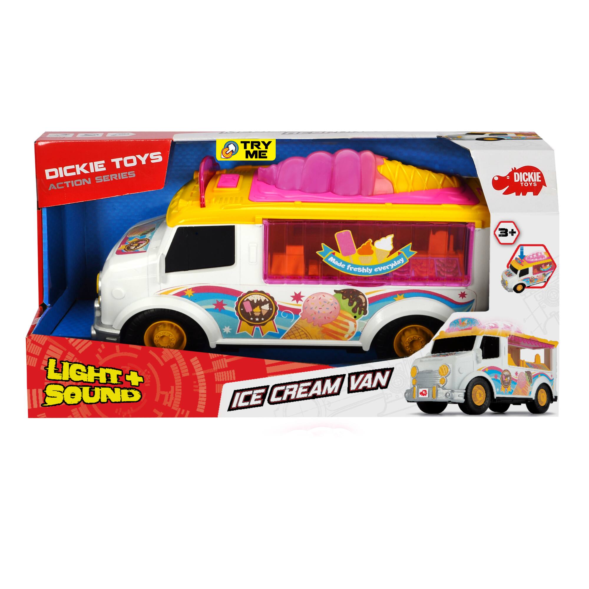 Dickie Toys 12&#x22; Ice Cream Van