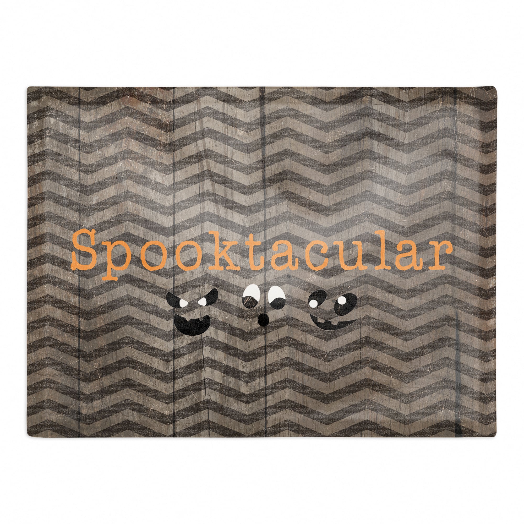 Chevron Spooktacular Polyester Twill Placemat