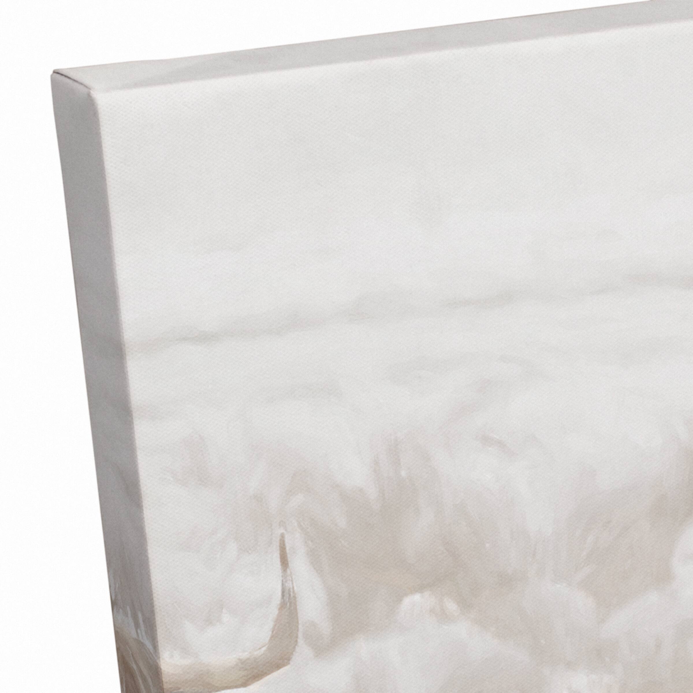 Light and Creamy Highland Canvas Wall Art