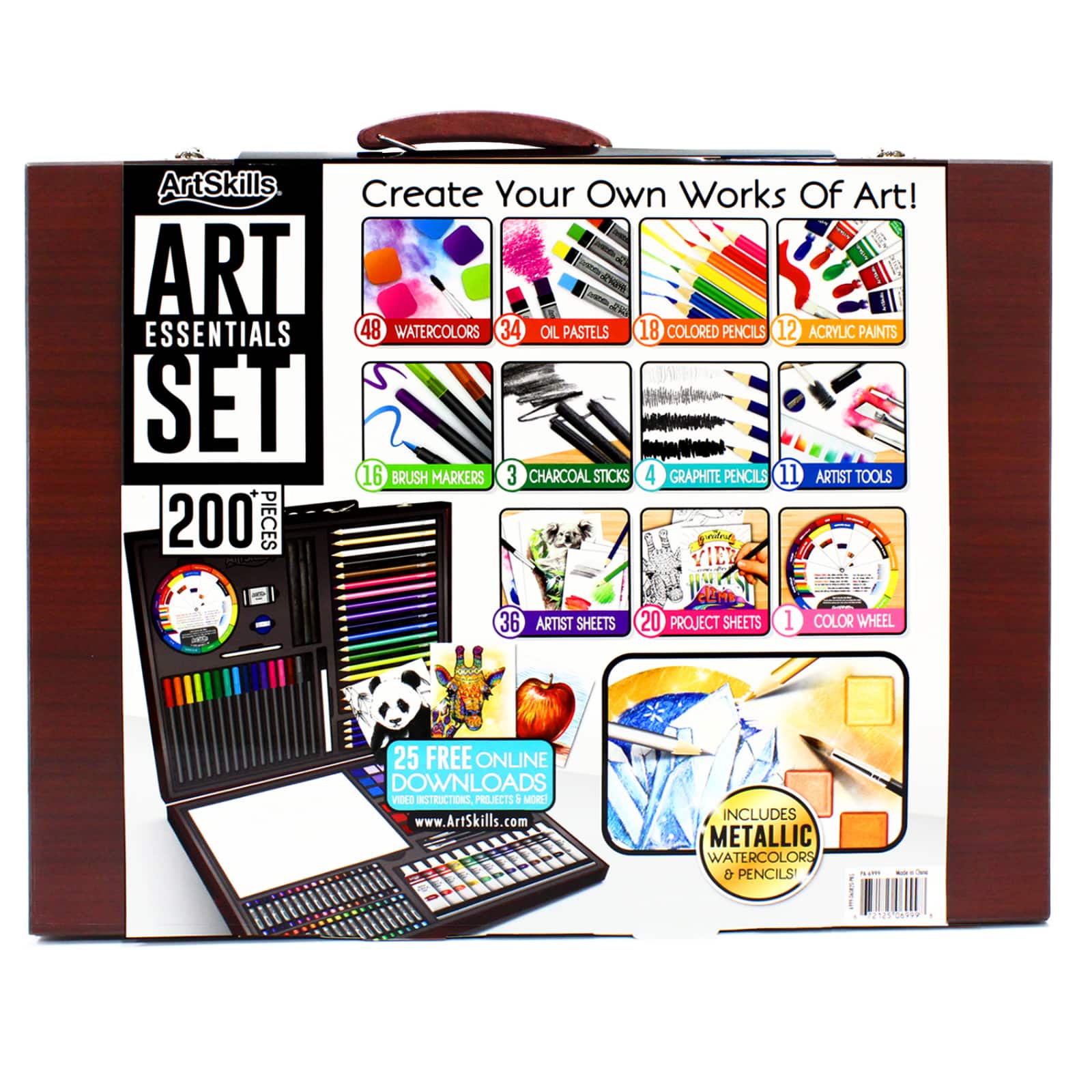 ArtSkills® Premium Sketch Kit With Pencils & Charcoal, Michaels