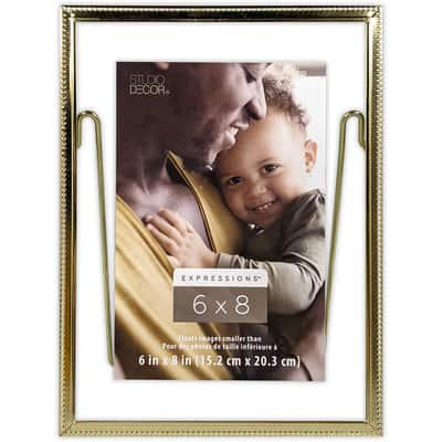 Gold Beaded 6 x 8 Float Frame, Expressions™ by Studio Décor® | Michaels