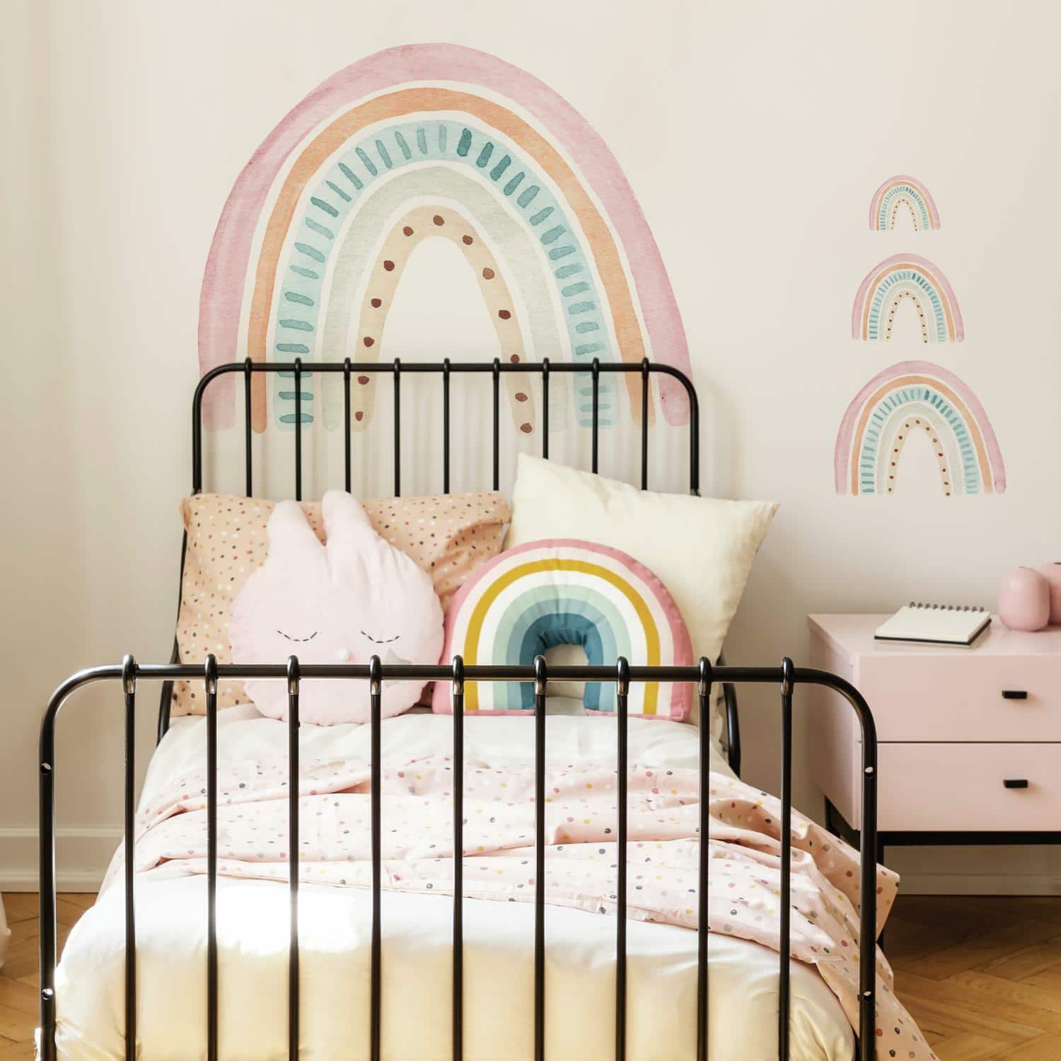 RoomMates Watercolor Rainbow Peel & Stick Wall Decals