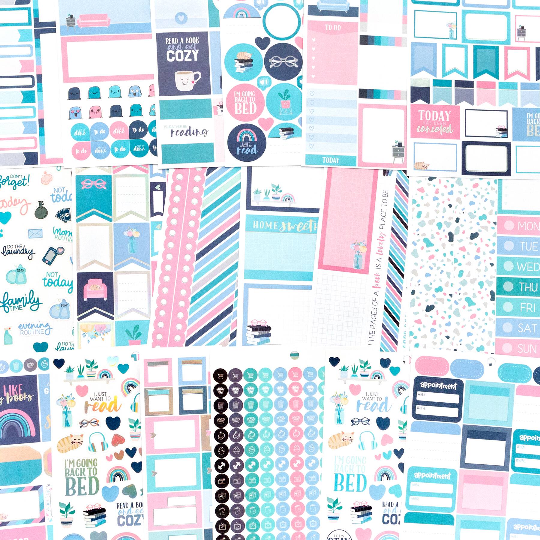 Krissyanne Designs® Reading Sticker Book | Organization & Labels | Michaels krissyanne designs