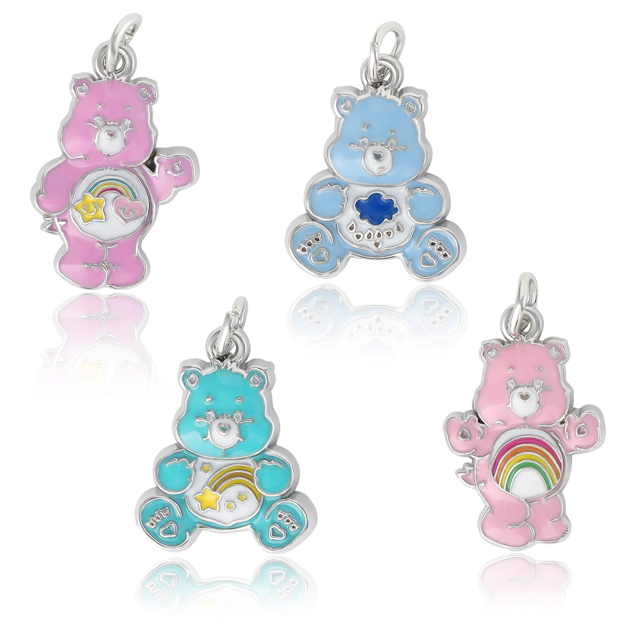 Care Bears&#xAE; 4-Piece Enamel Charms Set