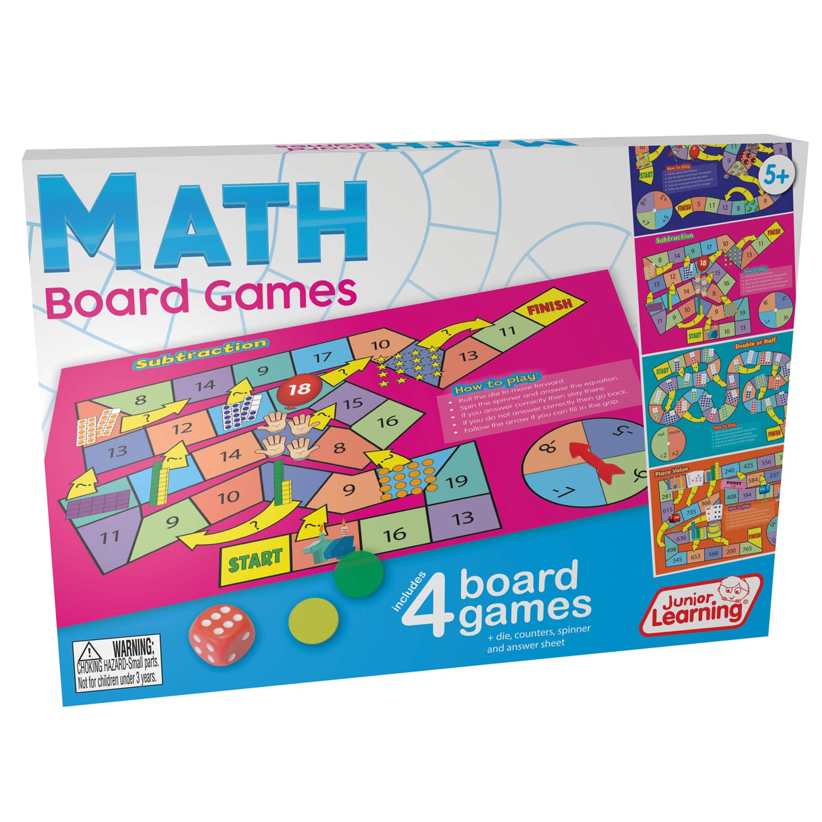 Junior Learning® Math Board Games
