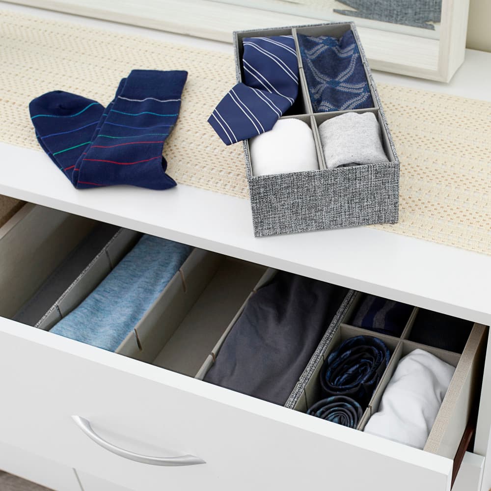 Household Essentials 3 Piece Drawer Organizers Starter Set