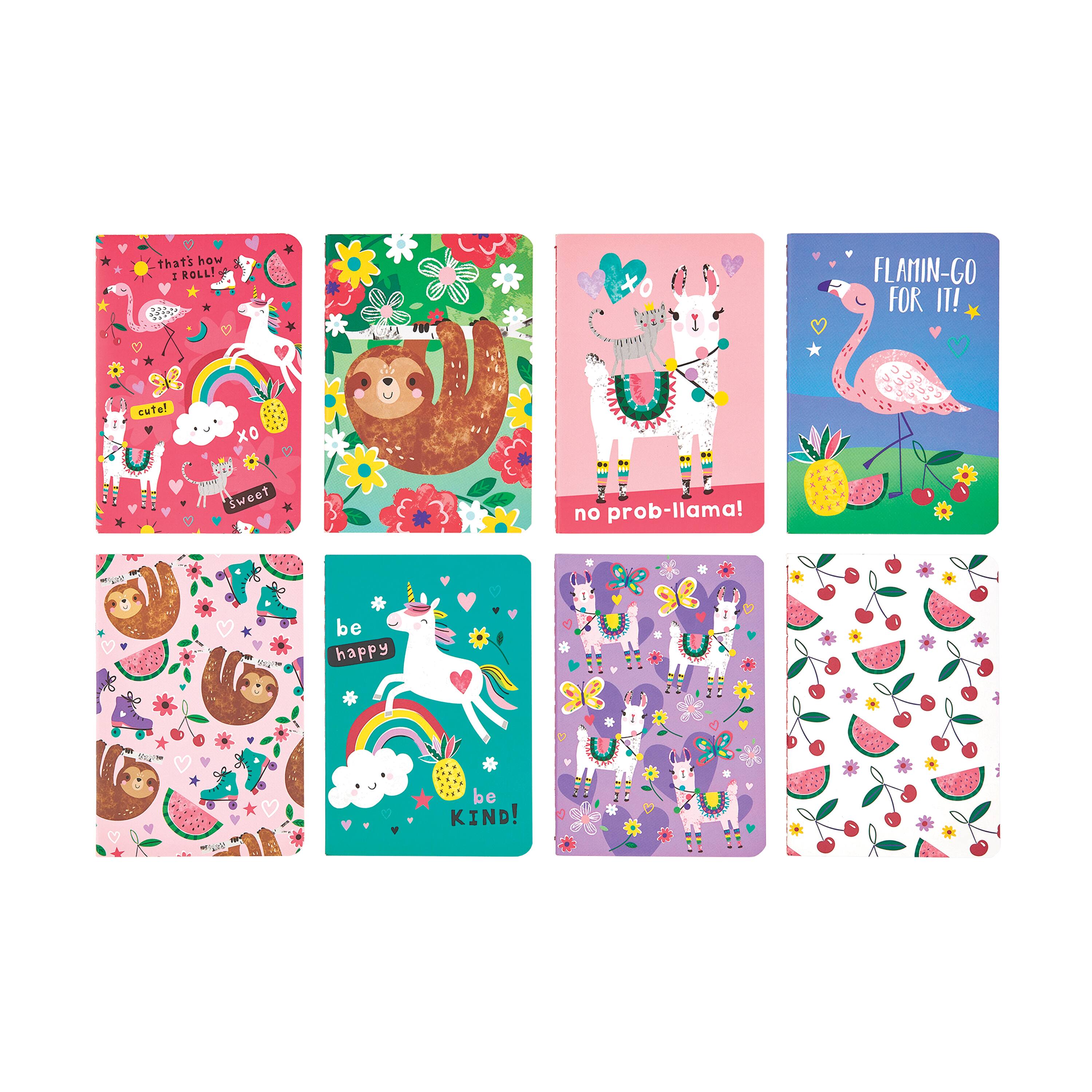 OOLY Funtastic Friends Mini Pocket Pals Journal, 8ct.