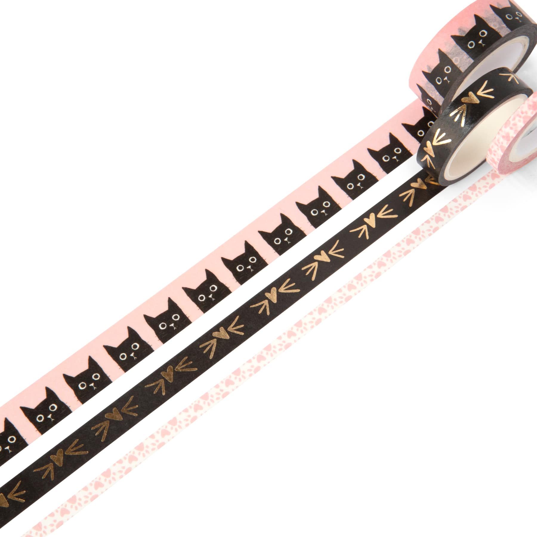 12 Packs: 3 ct. (36 total) Cat Crafting Washi Tapes by Recollections™