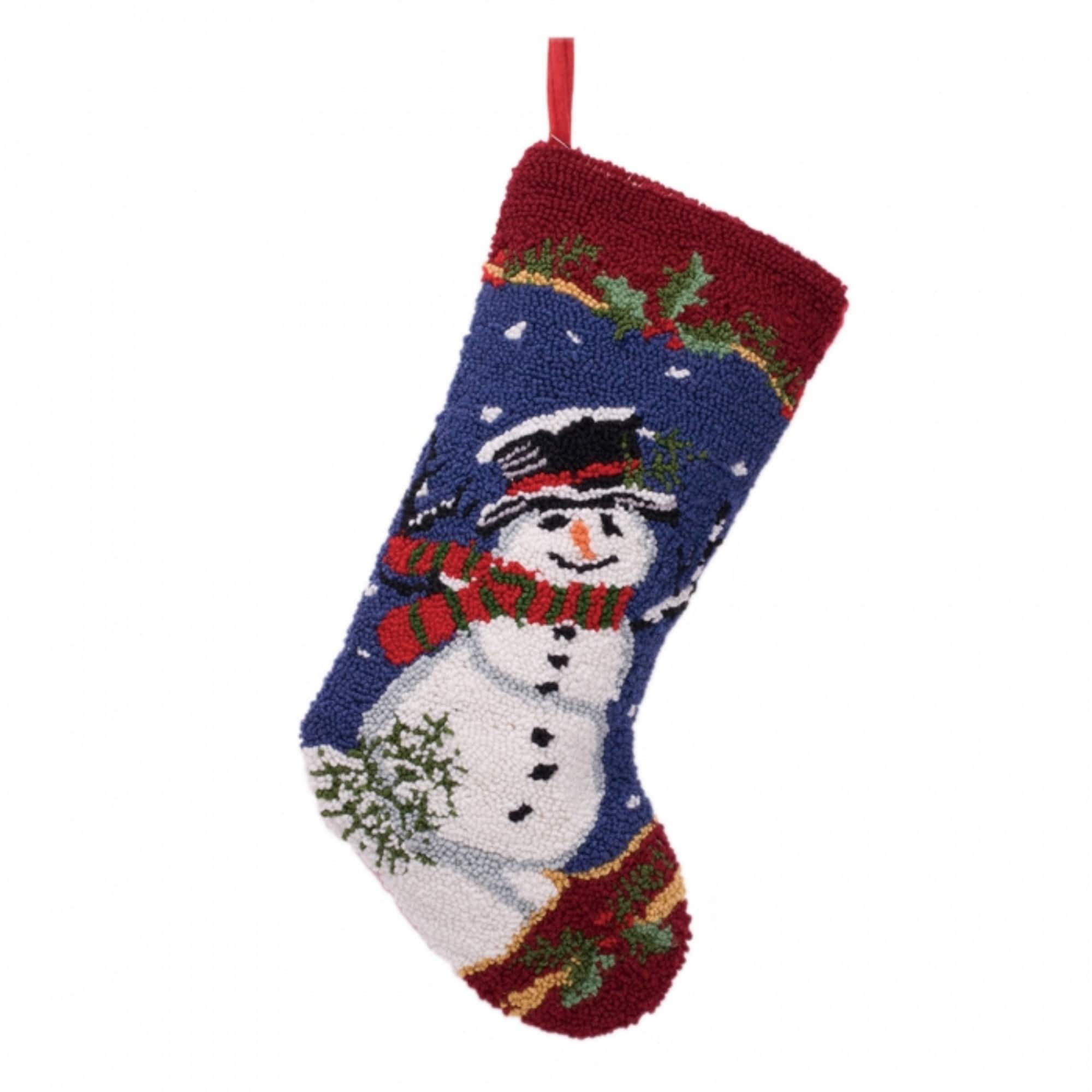 Glitzhome&#xAE; 19&#x22; Snowman Christmas Stockings, 2ct.