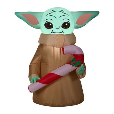 3.5ft. Inflatable Baby Yoda | Michaels