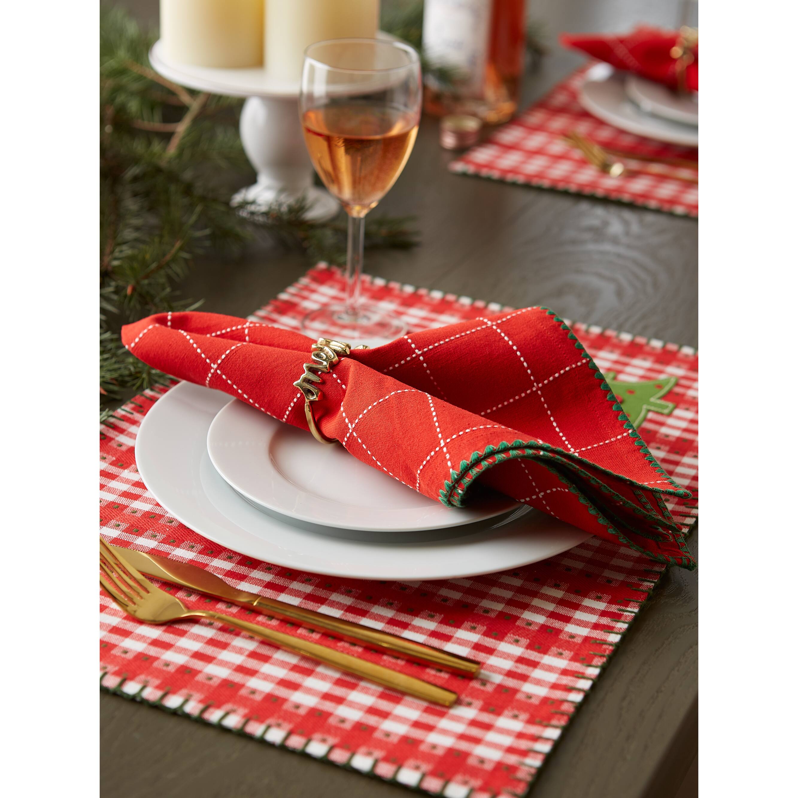 DII® Joyful Snowflakes Jacquard Napkins, 6ct.