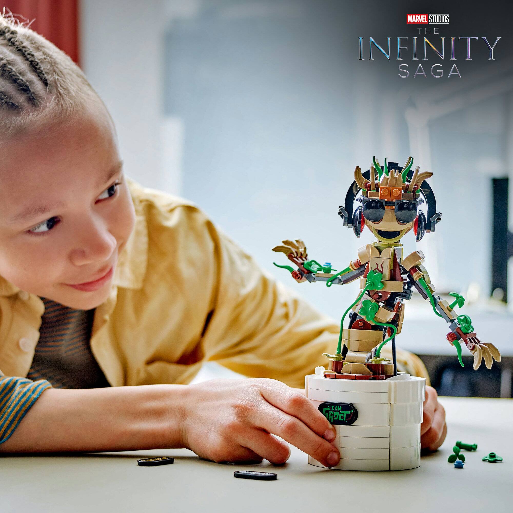 LEGO® Marvel Dancing Groot Buildable Animated Toy 76297