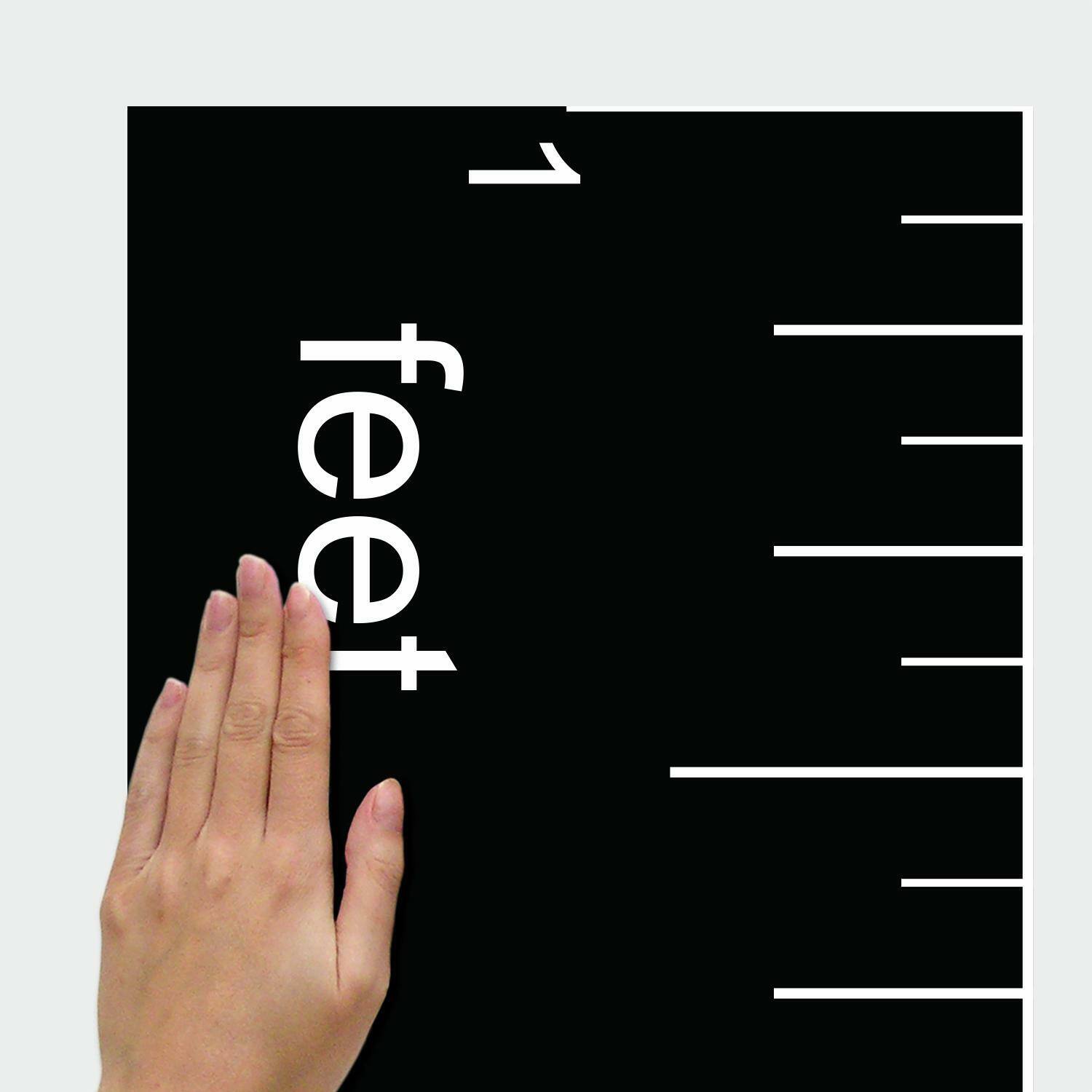 RoomMates Growth Chart Chalk Ruler Peel &#x26; Stick Giant Decal