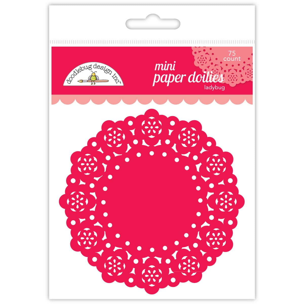 Doodlebug Design Inc.&#x2122; 3&#x22; Mini Paper Doilies, 75ct.