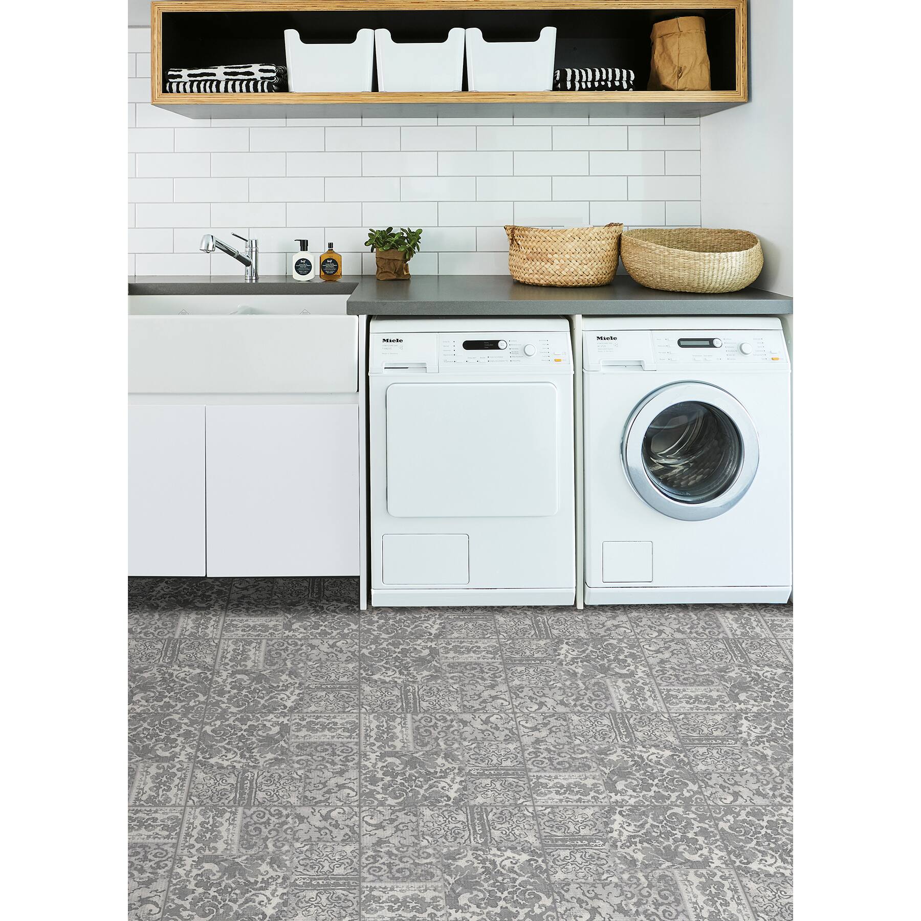 FloorPops Peel &#x26; Stick Floor Tiles