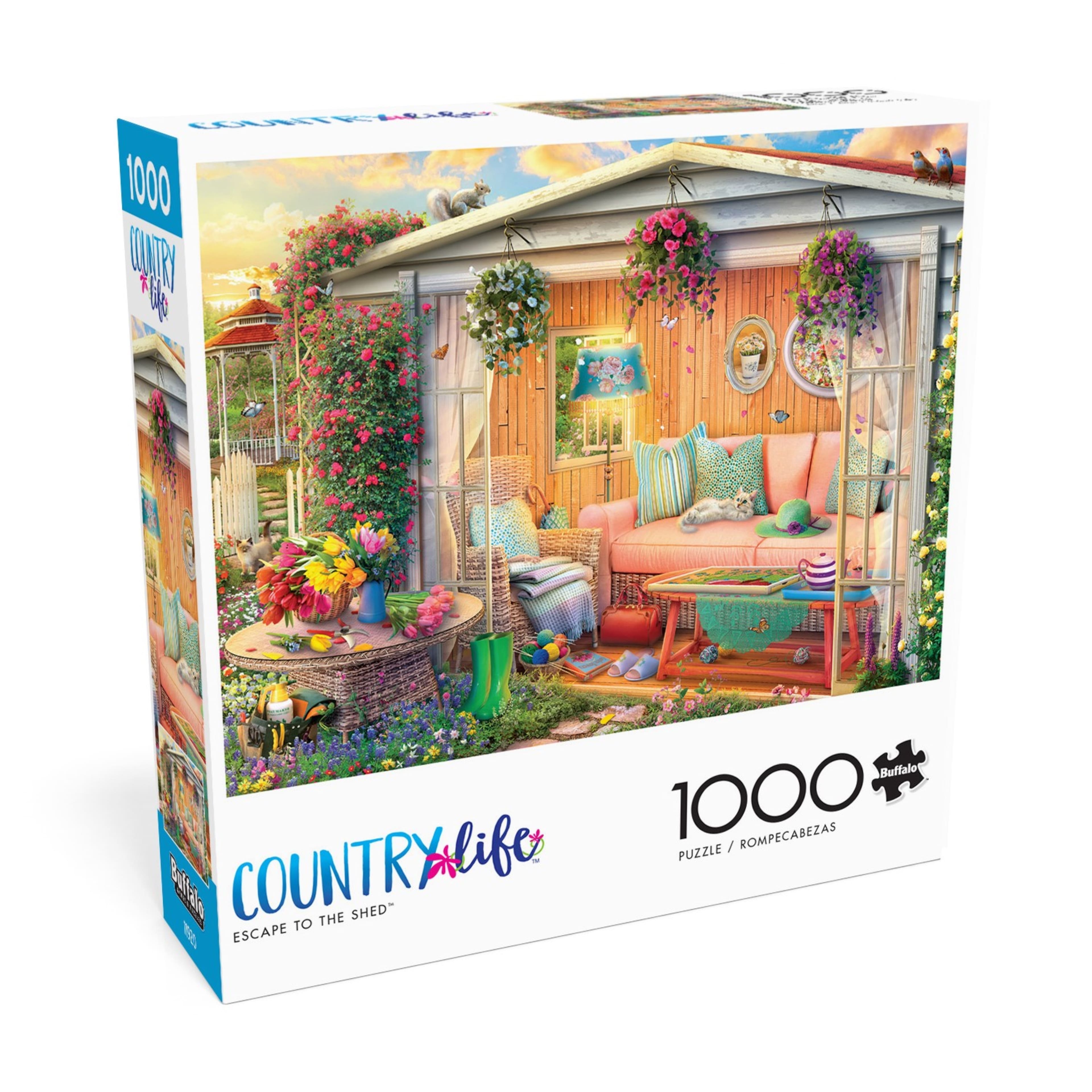 Assorted Country Life 1,000 Piece Puzzle