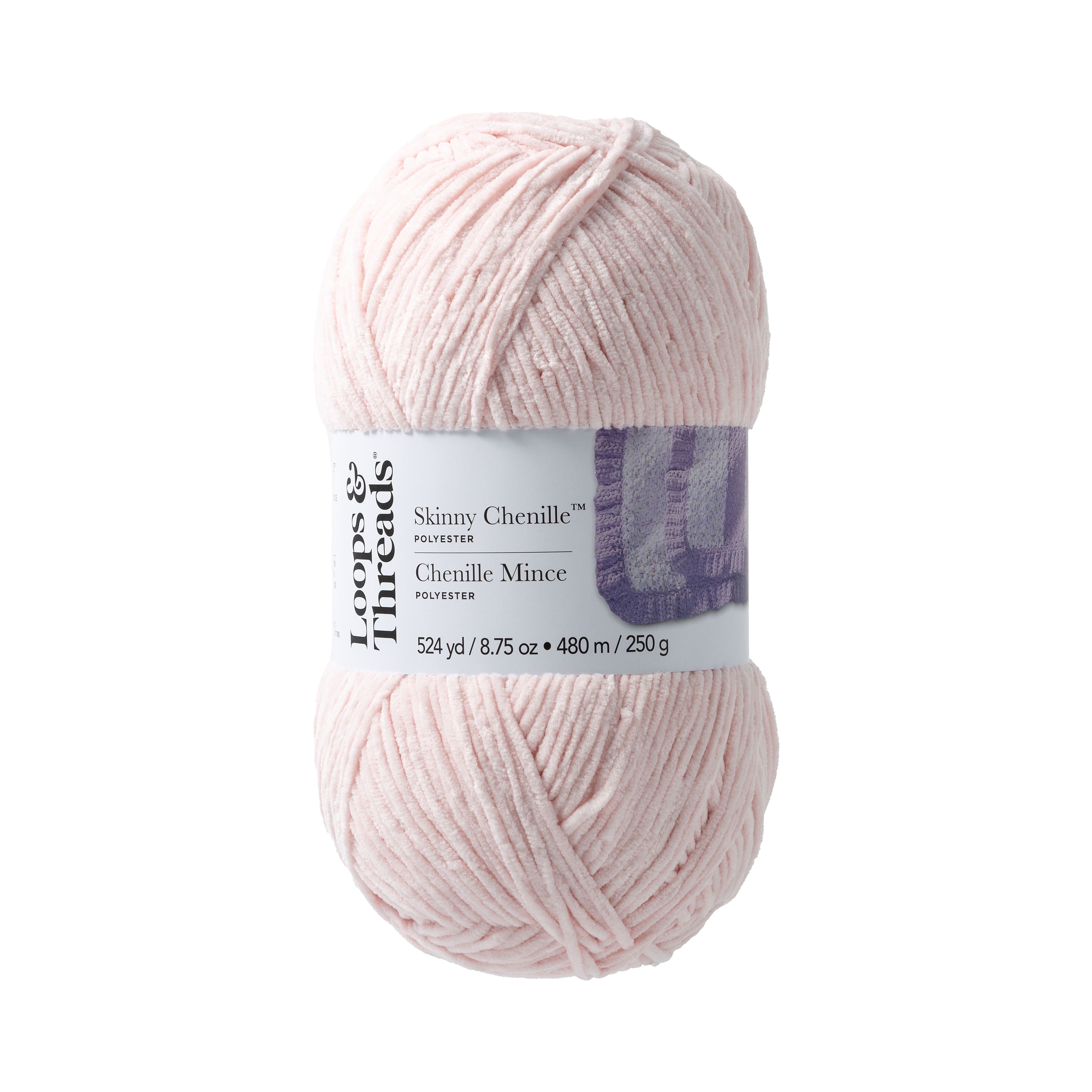 12 Pack: Skinny Chenille™ Yarn by Loops & Threads®
