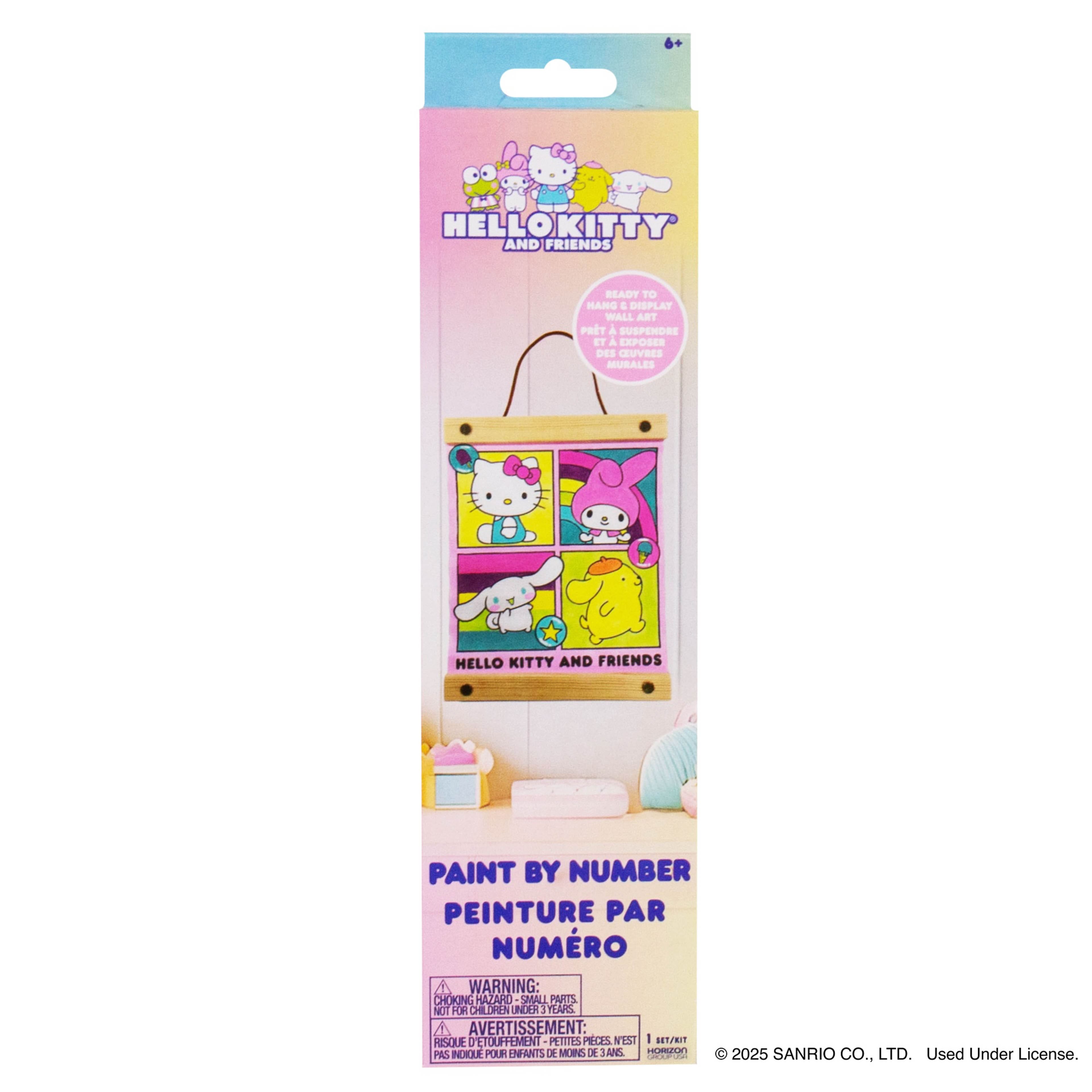 Hello Kitty® & Friends Paint by Number Kit