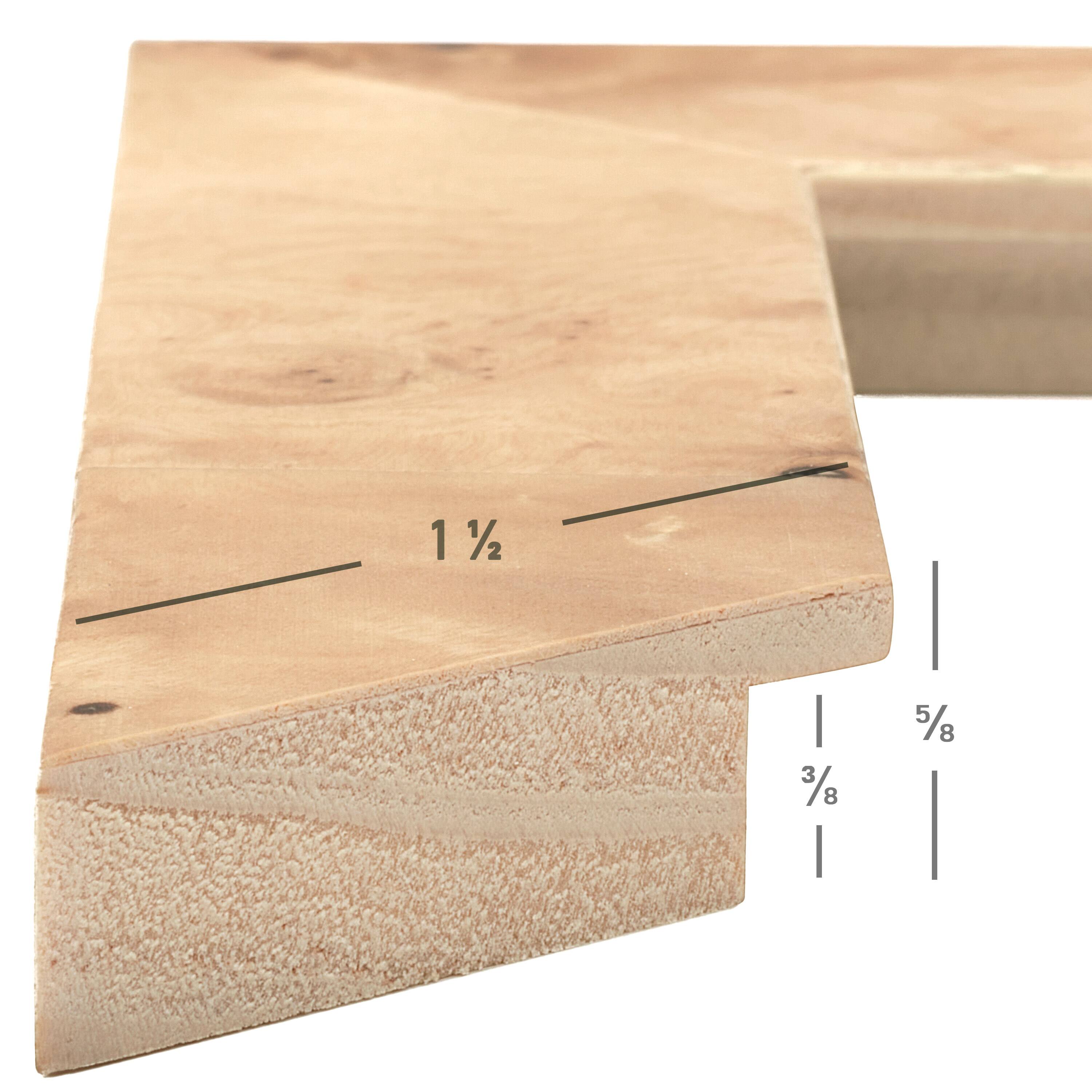 Craig Frames Innovations Natural Burl Picture Frame