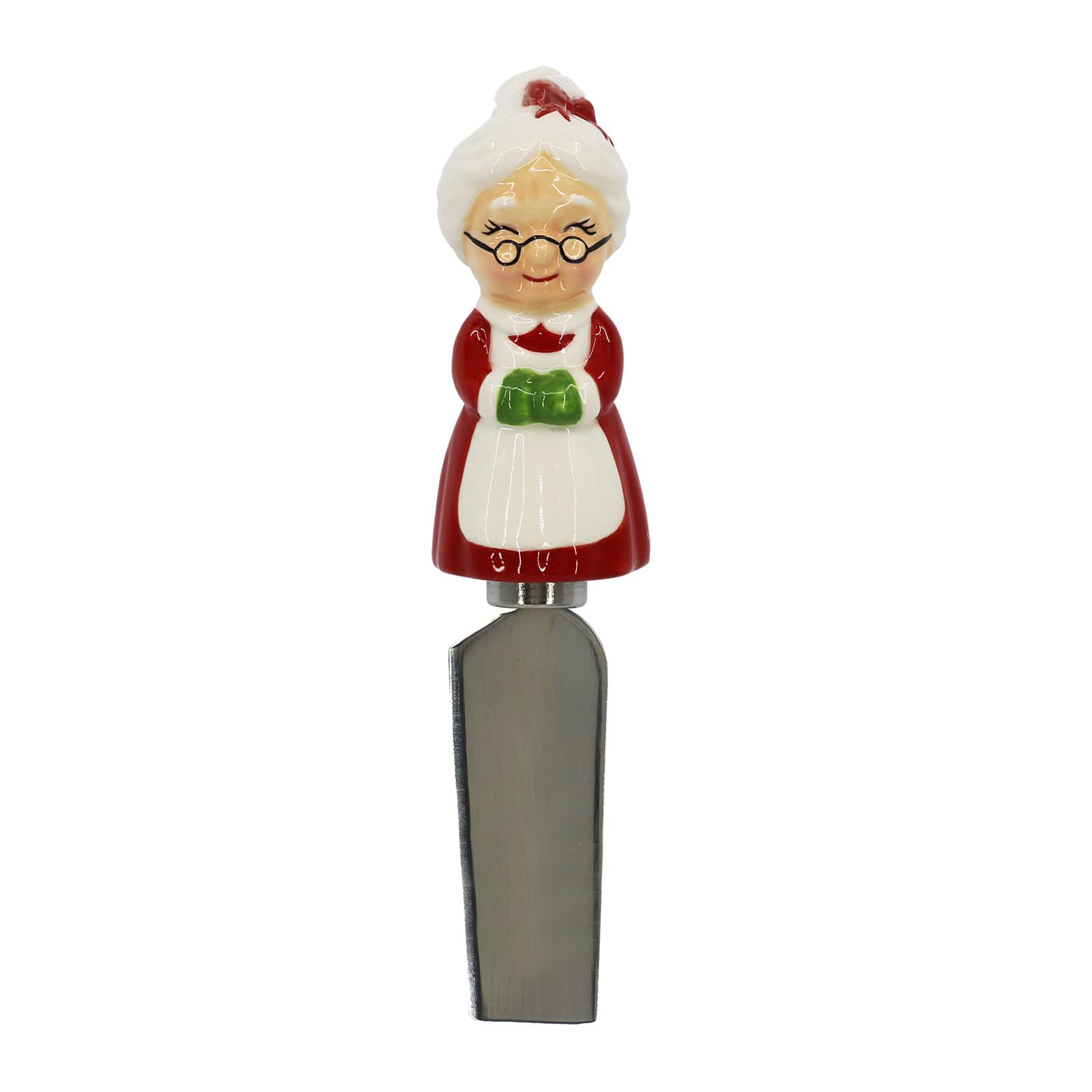 5.5&#x22; Mr. &#x26; Mrs Claus Spreader Set by Celebrate It&#xAE;