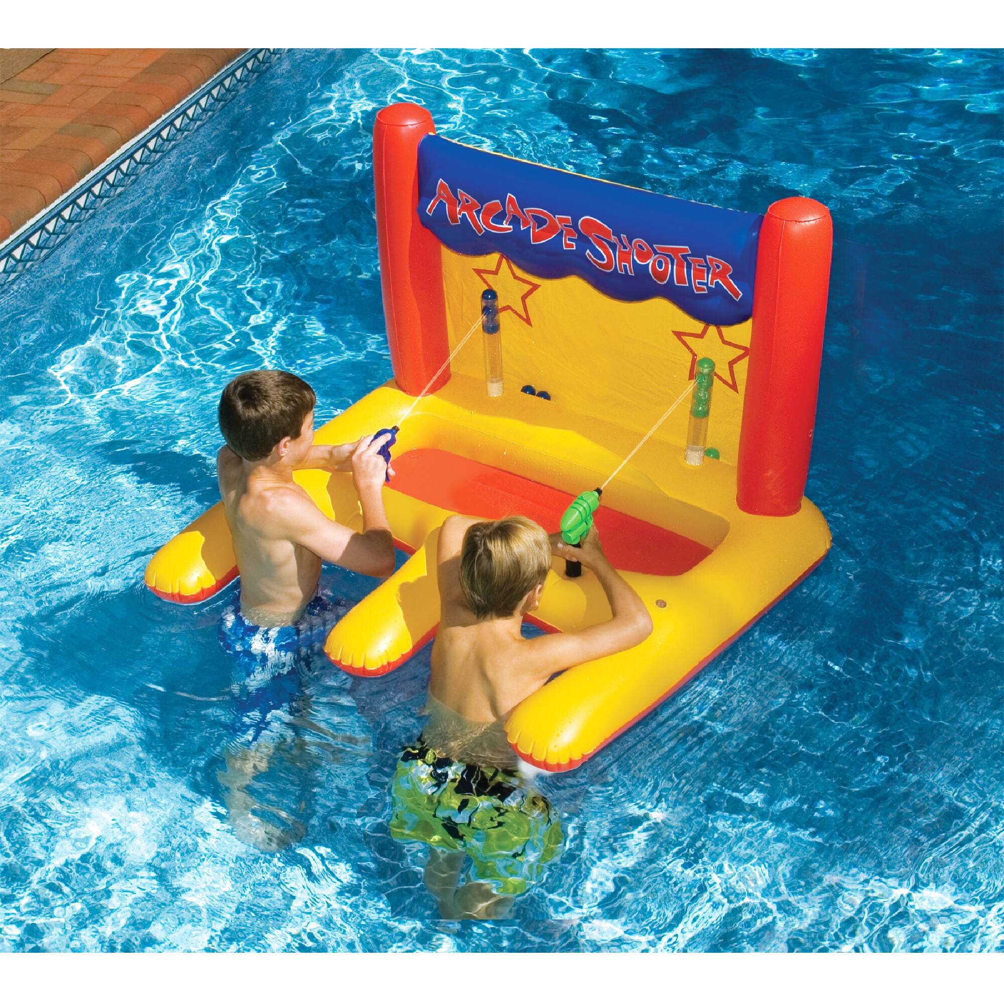 Swimline 45" Inflatable Arcade Shooter Target Swimming Pool Game