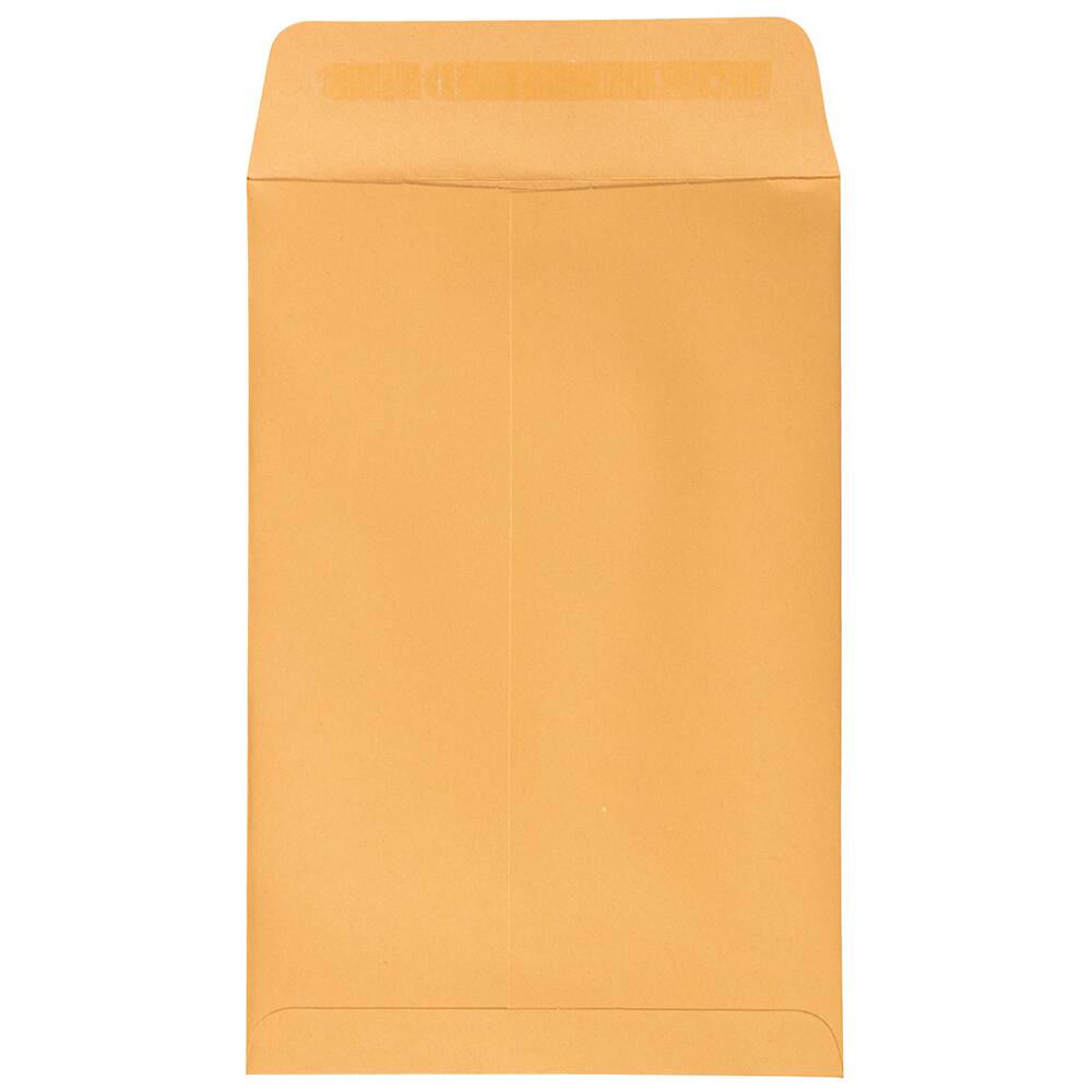 JAM Paper 6" x 9" Brown Kraft Manila Open End Catalog Envelopes