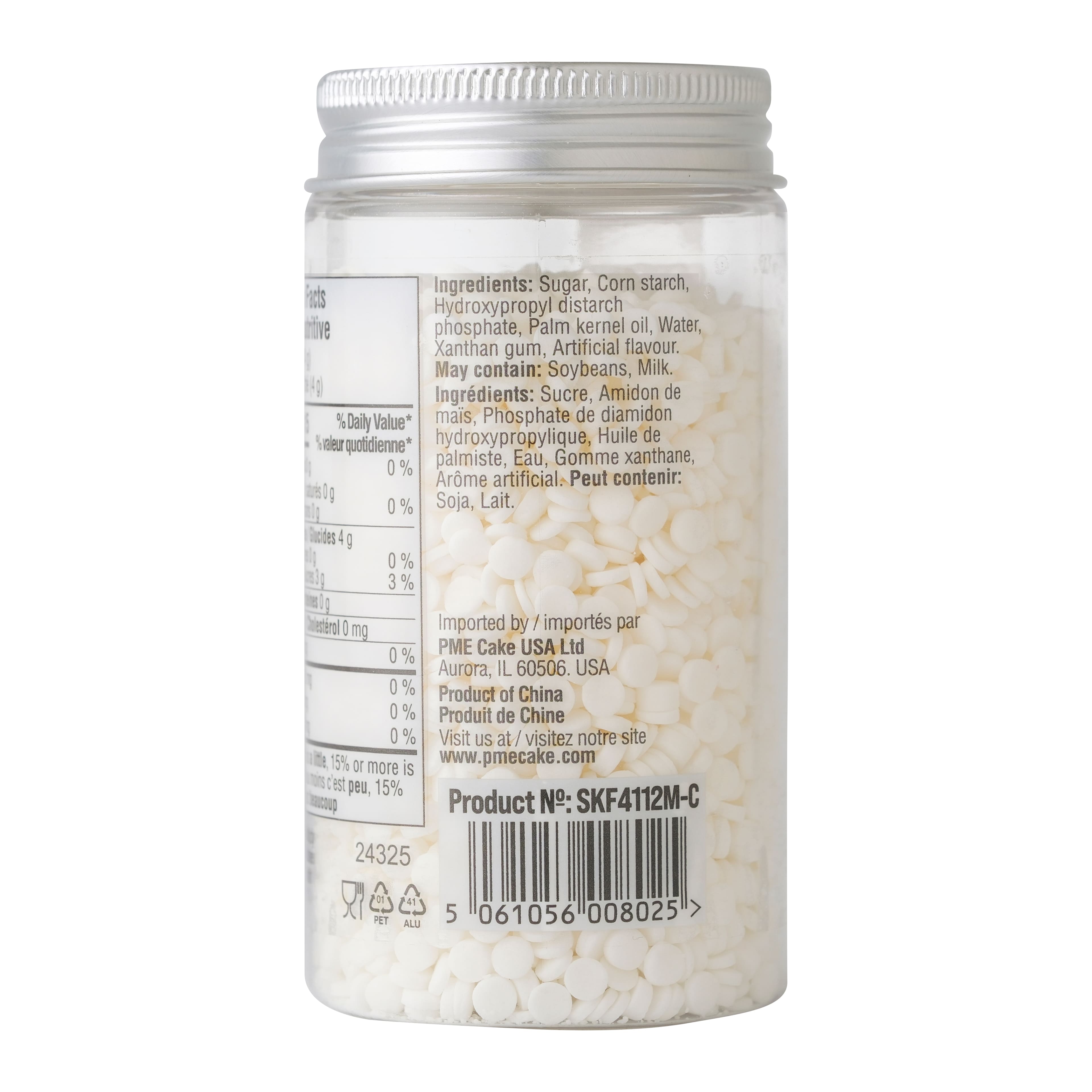 PME Cake Sweet Street&#xAE; 3.5oz. Flat Round Confetti Sprinkles