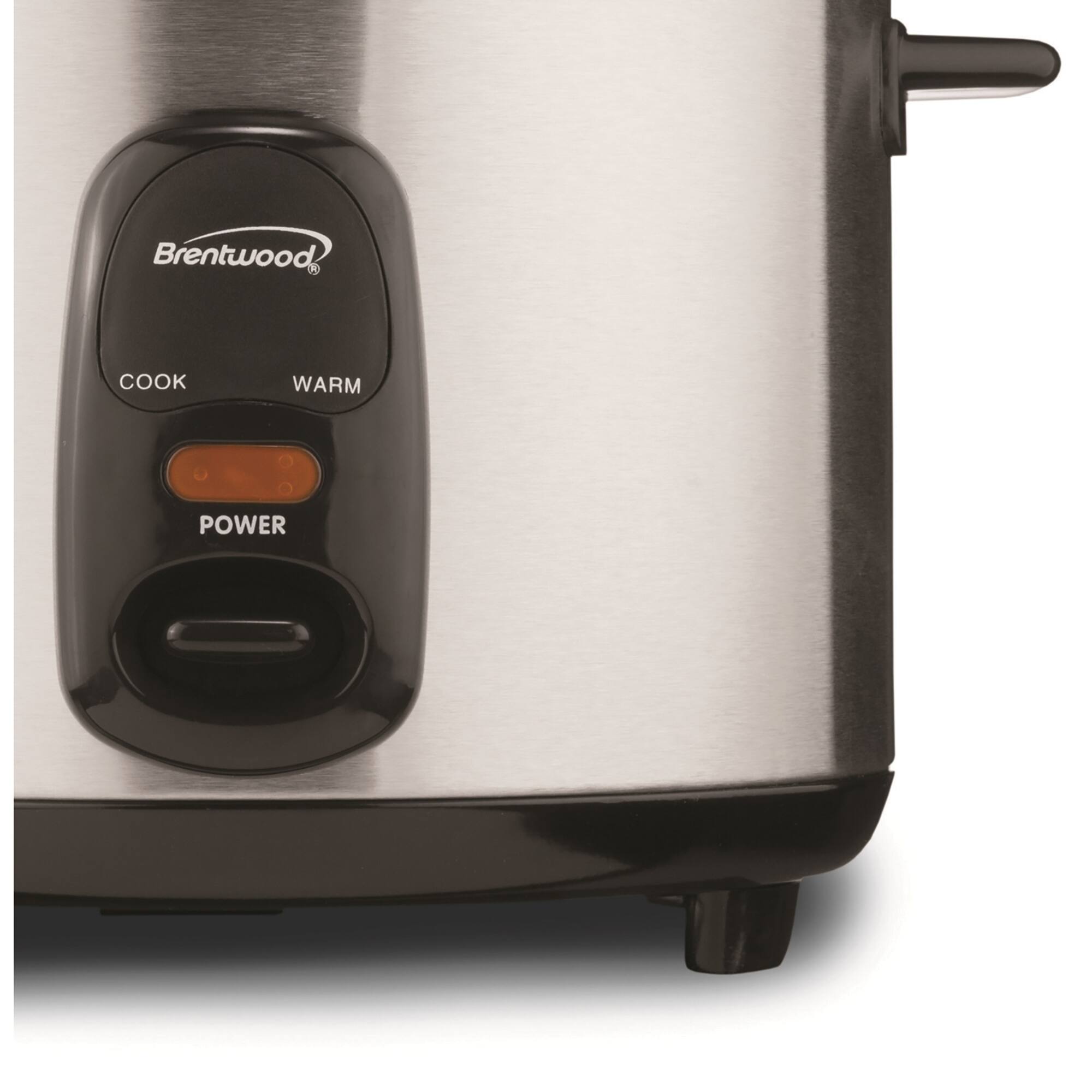 Brentwood 10-Cup Stainless Steel Rice Cooker