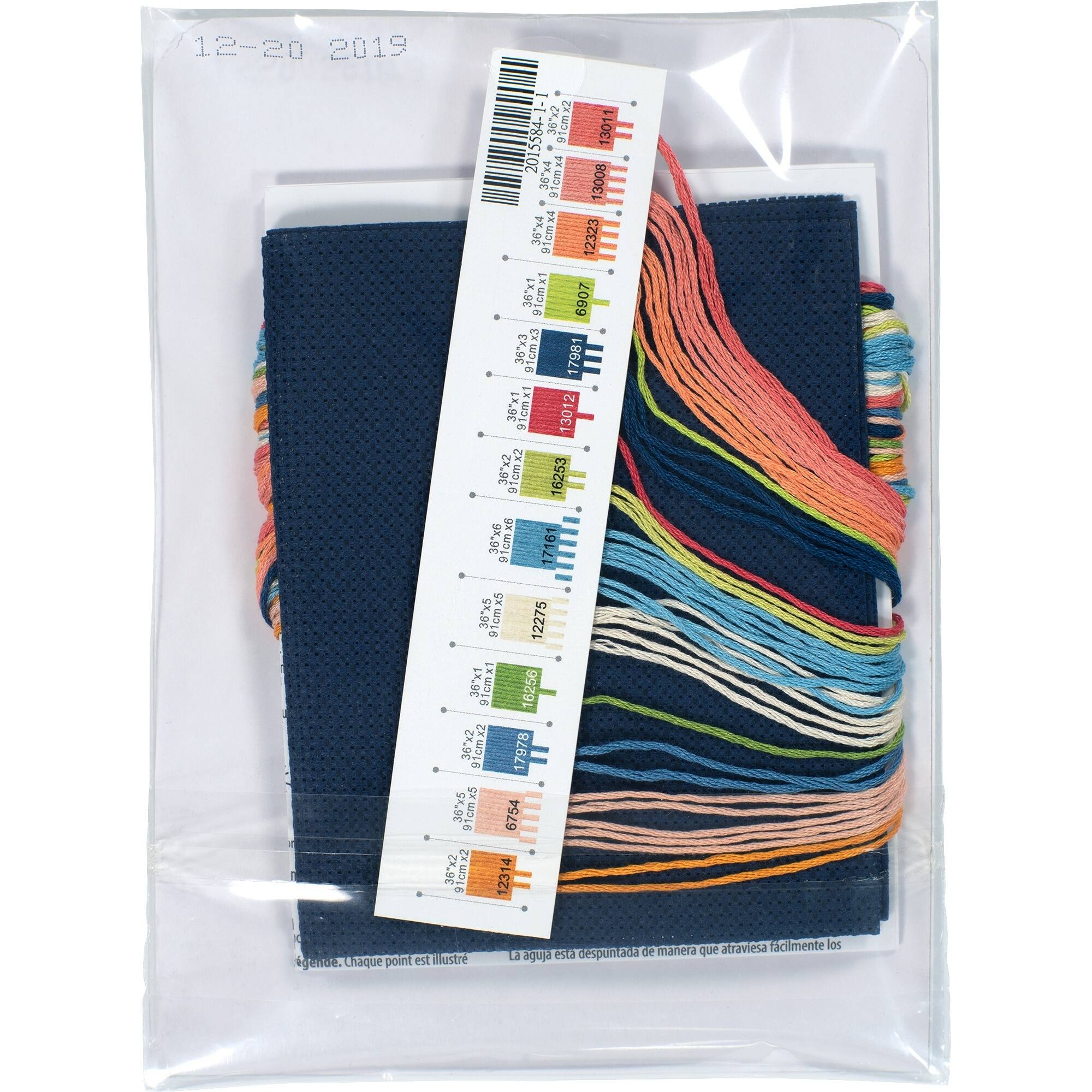 Dimensions® Joyful Floral Counted Cross Stitch Kit