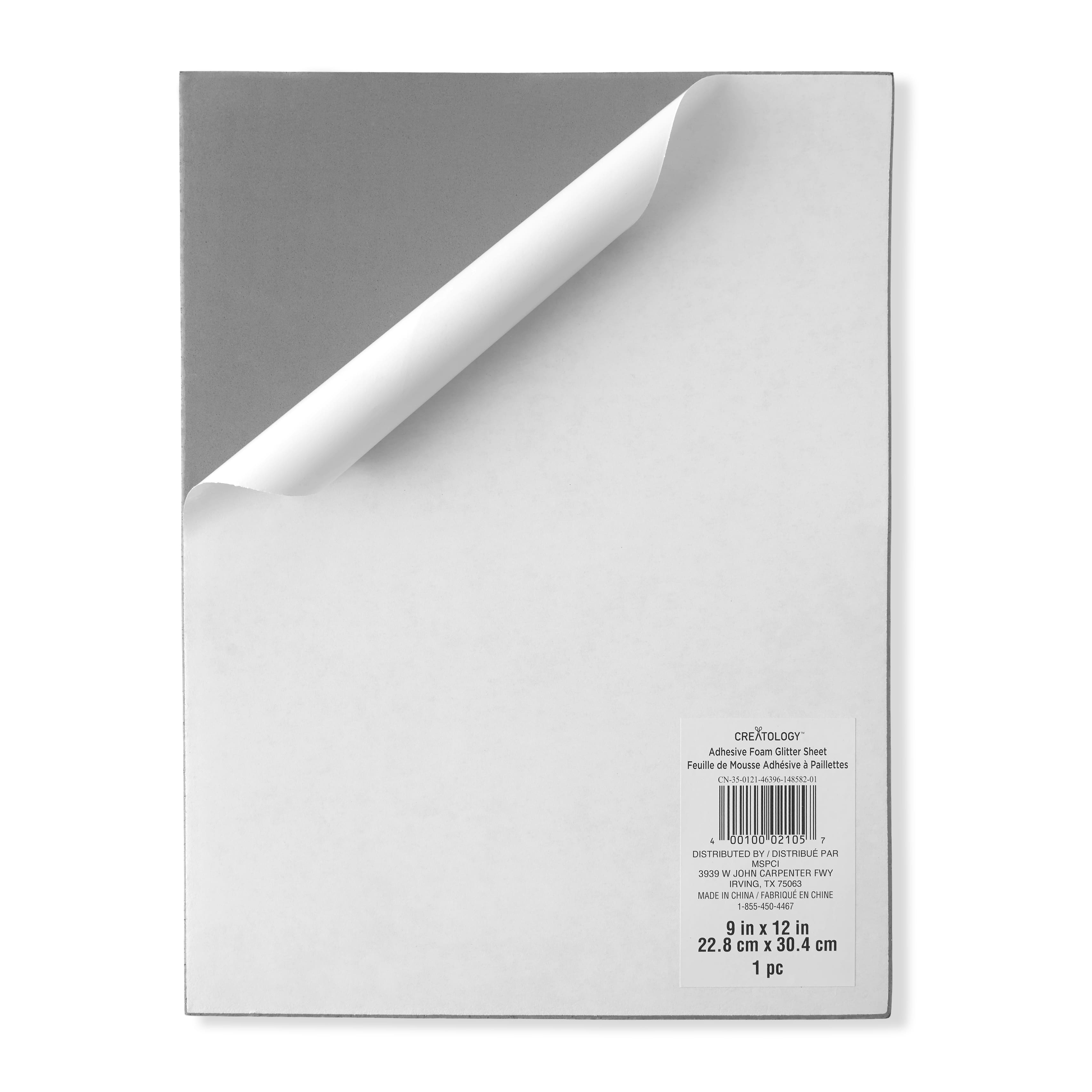 24 Pack: 9" x 12" Glitter Foam Sheet by Creatology™