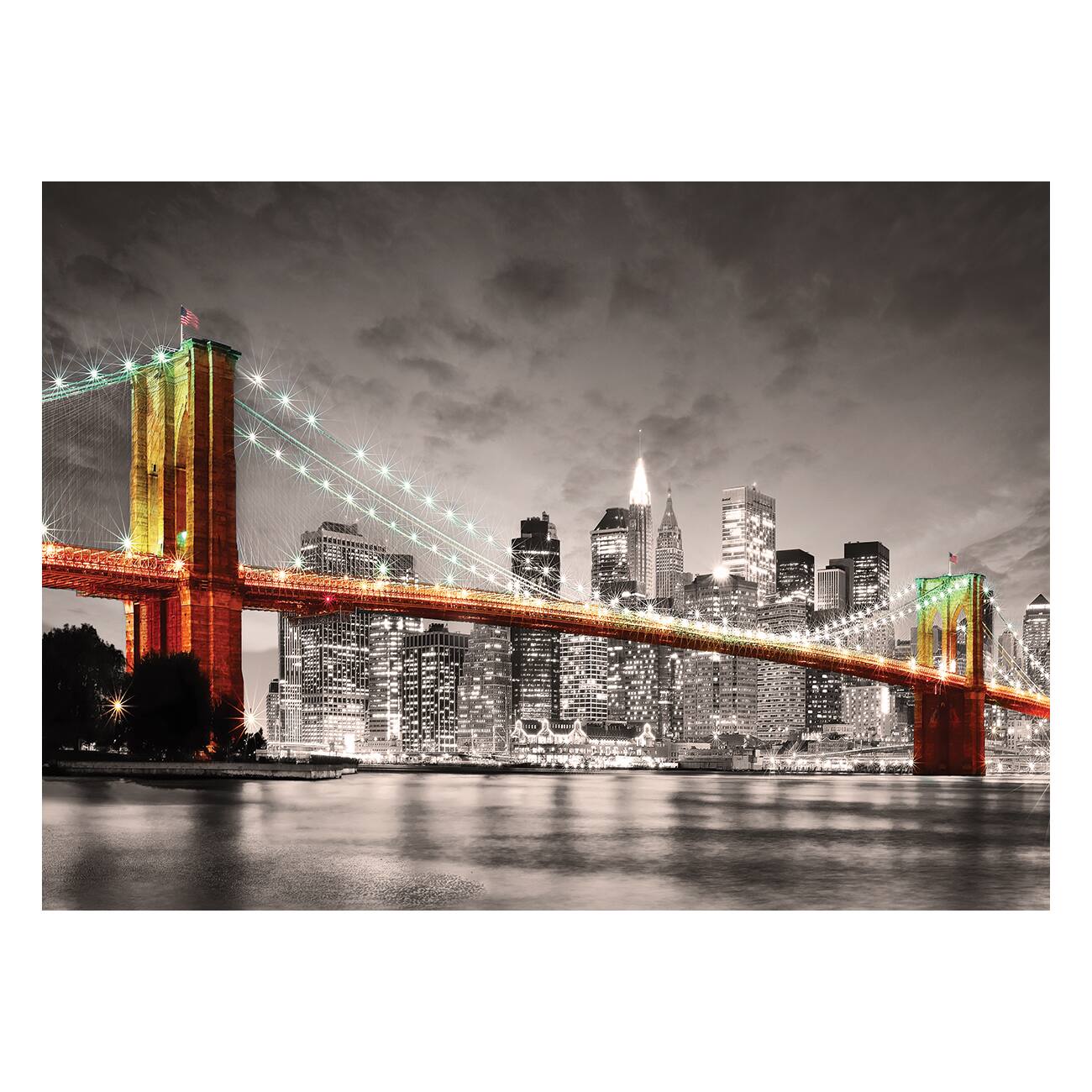 City Collection New York City Brooklyn Bridge 1000 Piece Puzzle