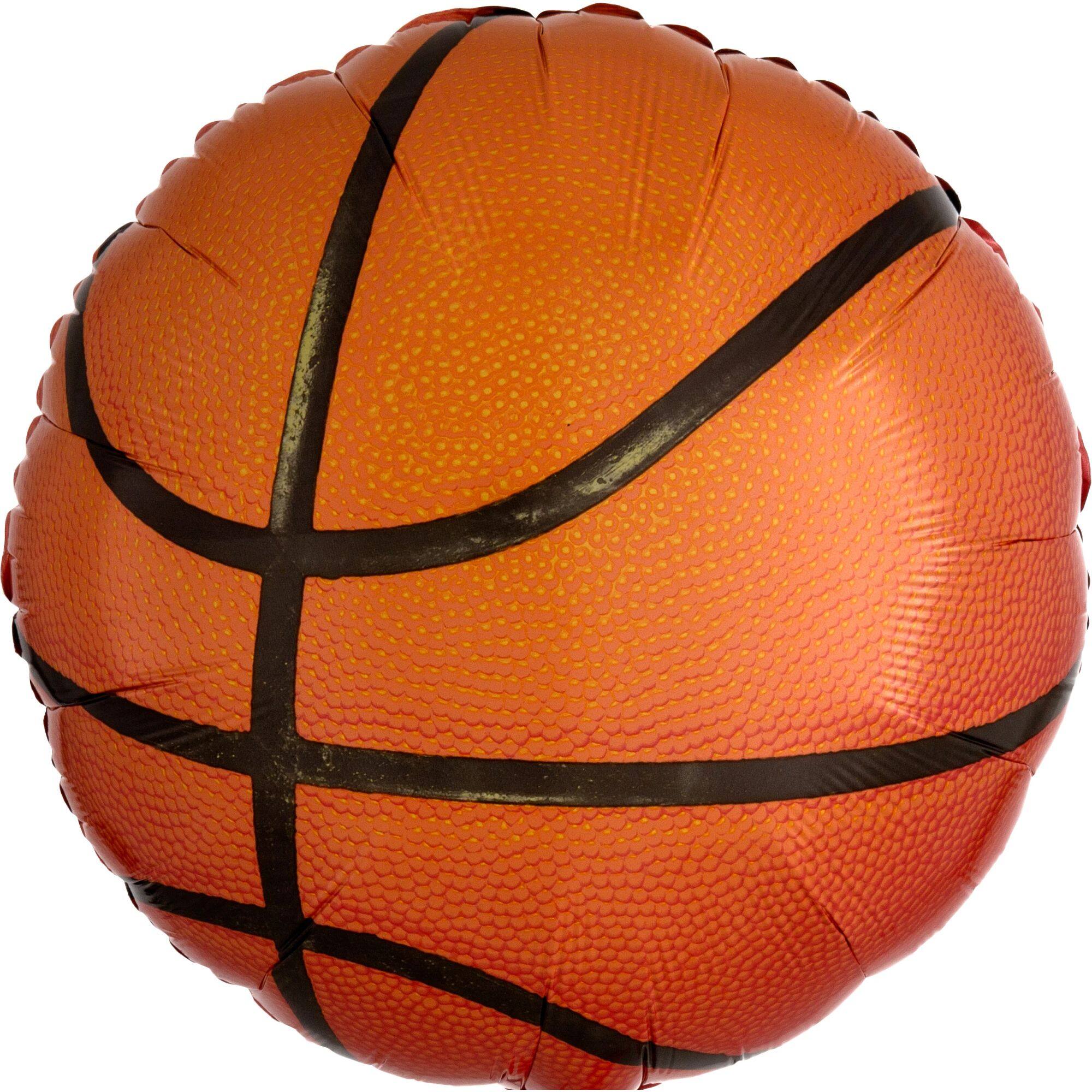 17" Basketball Foil Balloon