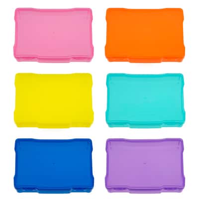 5" x 7" Rainbow Photo Storage Cases, 6ct. by Simply Tidy®