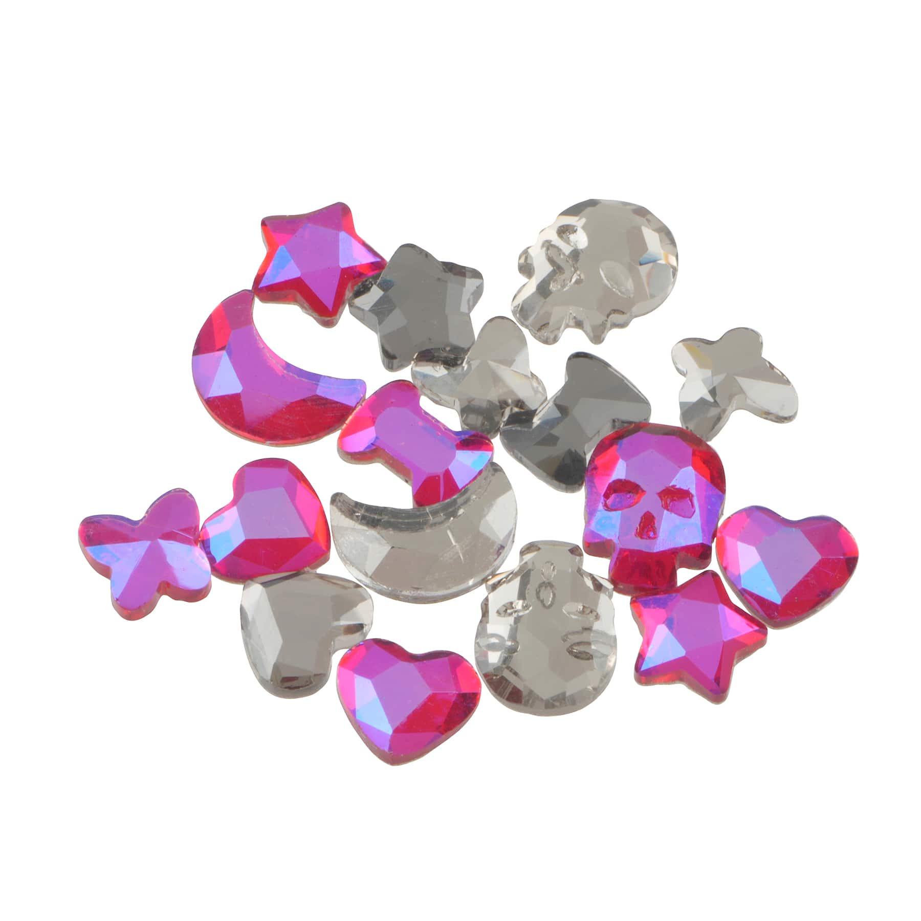 Mixed Shapes Glass Flatback Rhinestones by Bead Landing