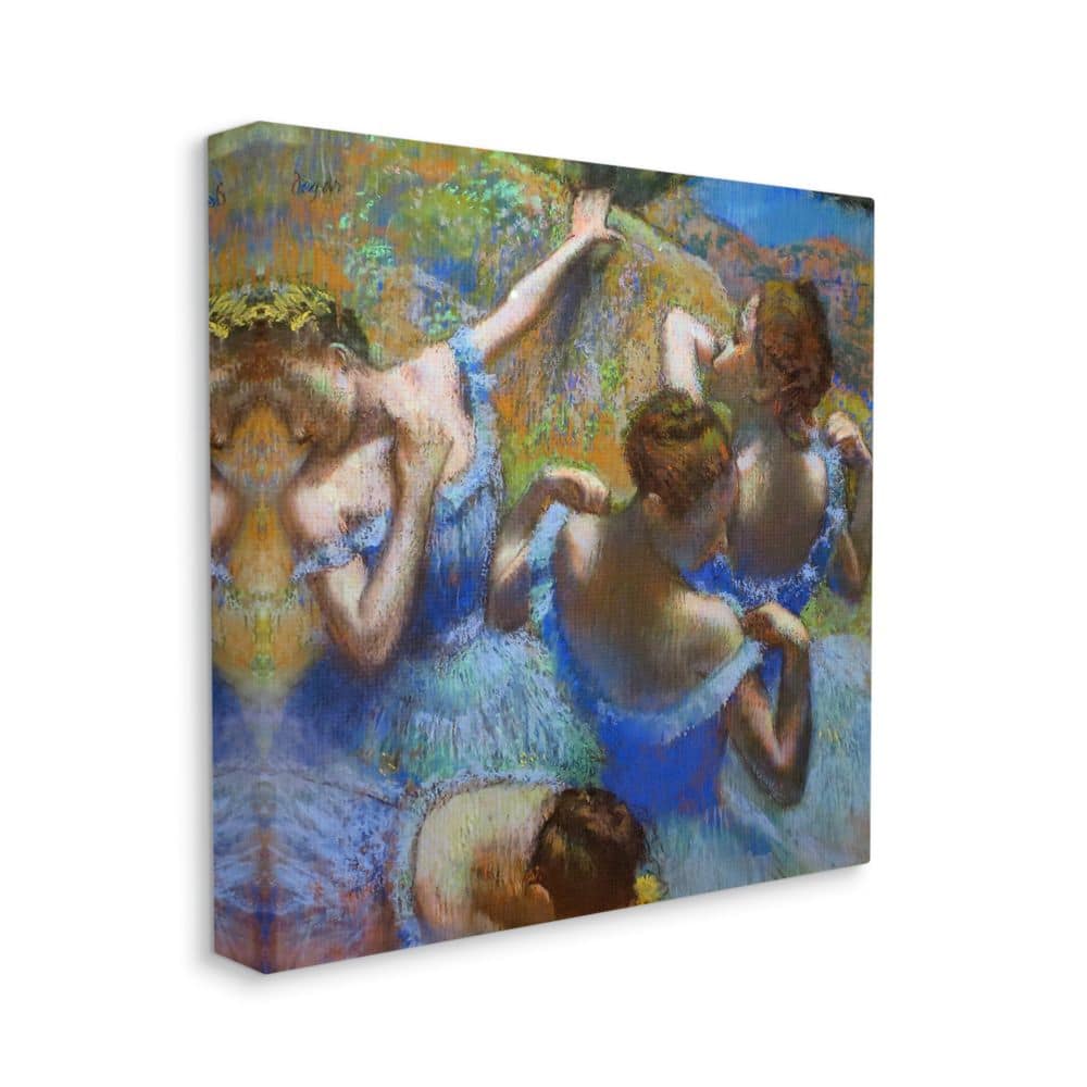 Stupell Industries Degas Blue Dancers Canvas Wall Art