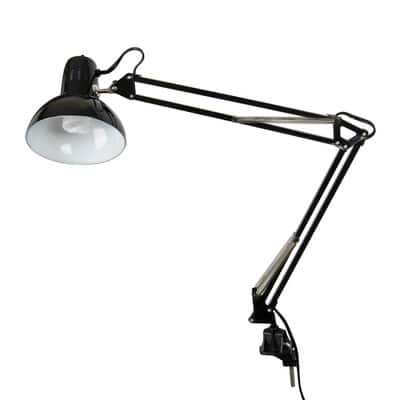 Studio Designs Black Metal Swing Arm Clamp Lamp | Michaels