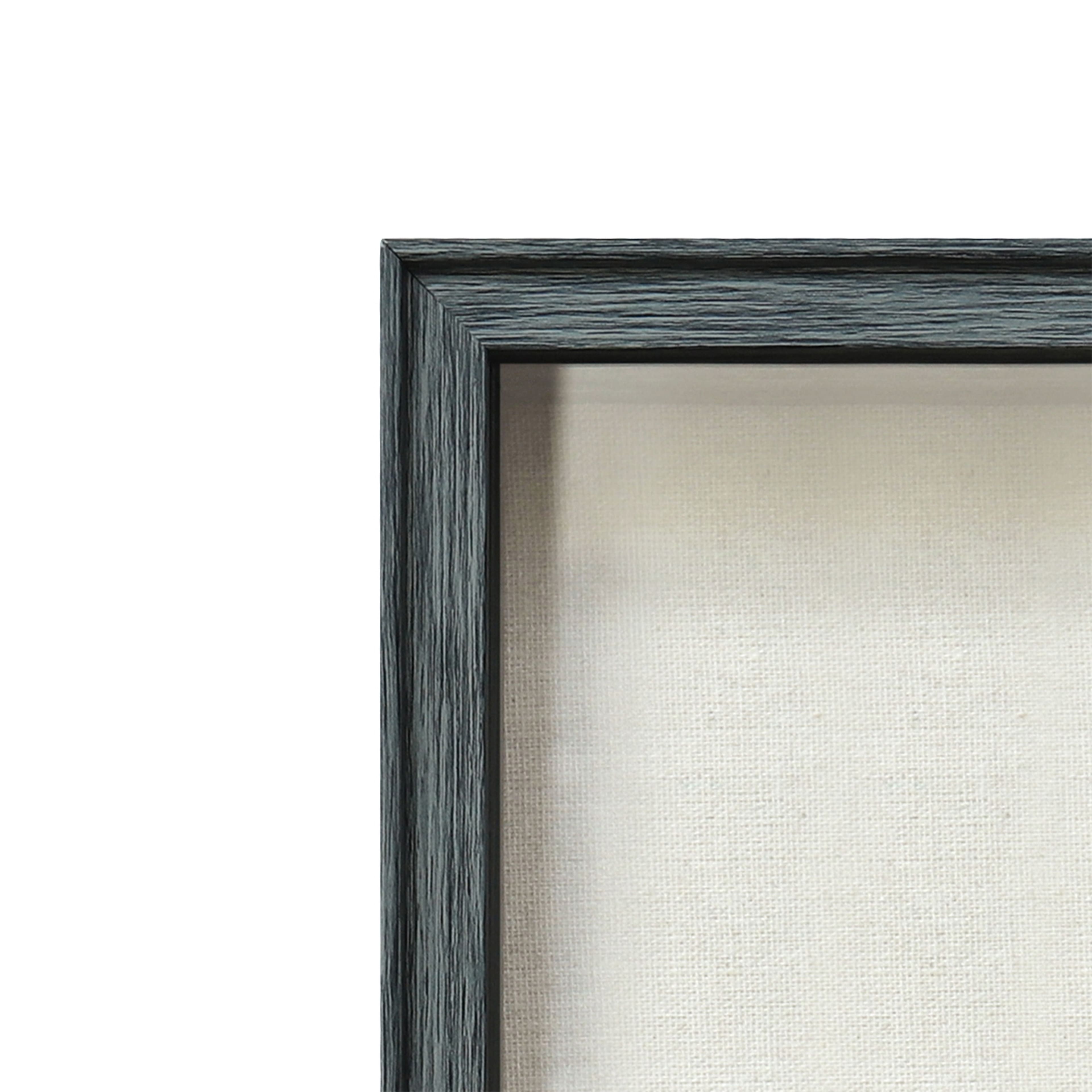 11" x 14" Gray Wood Grain Shadow Box by Studio Décor®