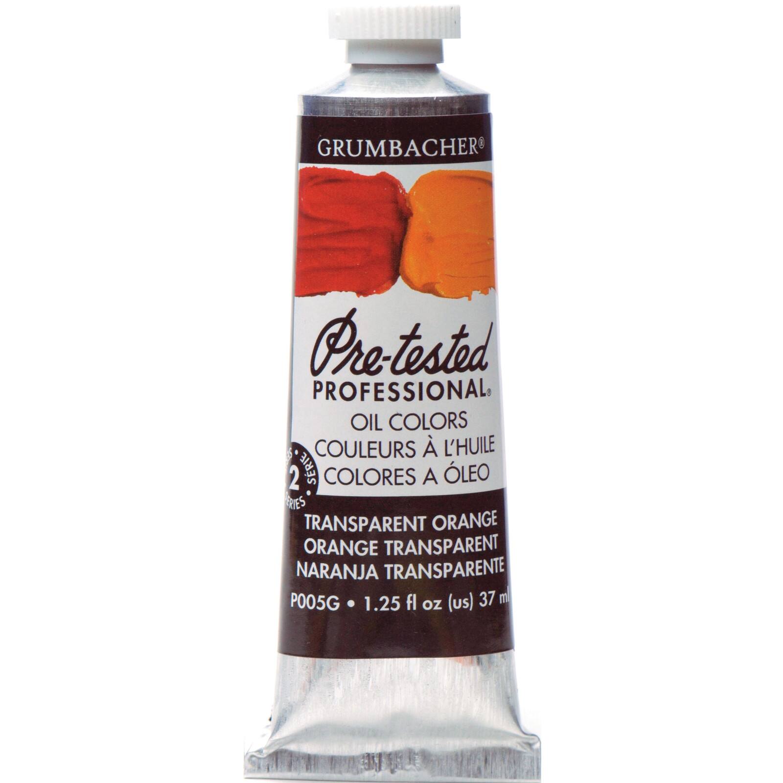 Grumbacher® PreTested Professional® Oil Color Paint, 37mL Michaels