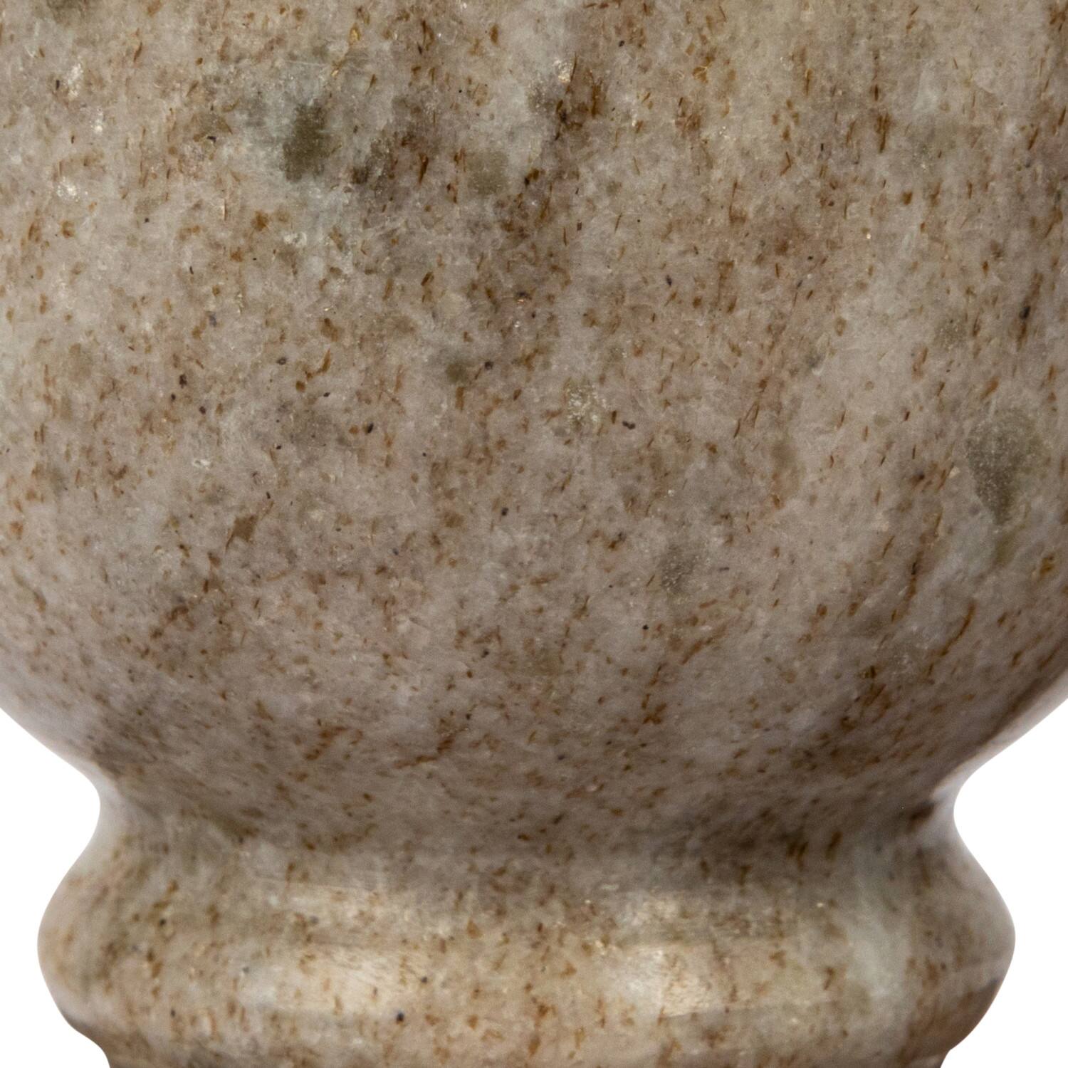 Hello Honey® 7" Mango Wood Tray with Marble Bowls