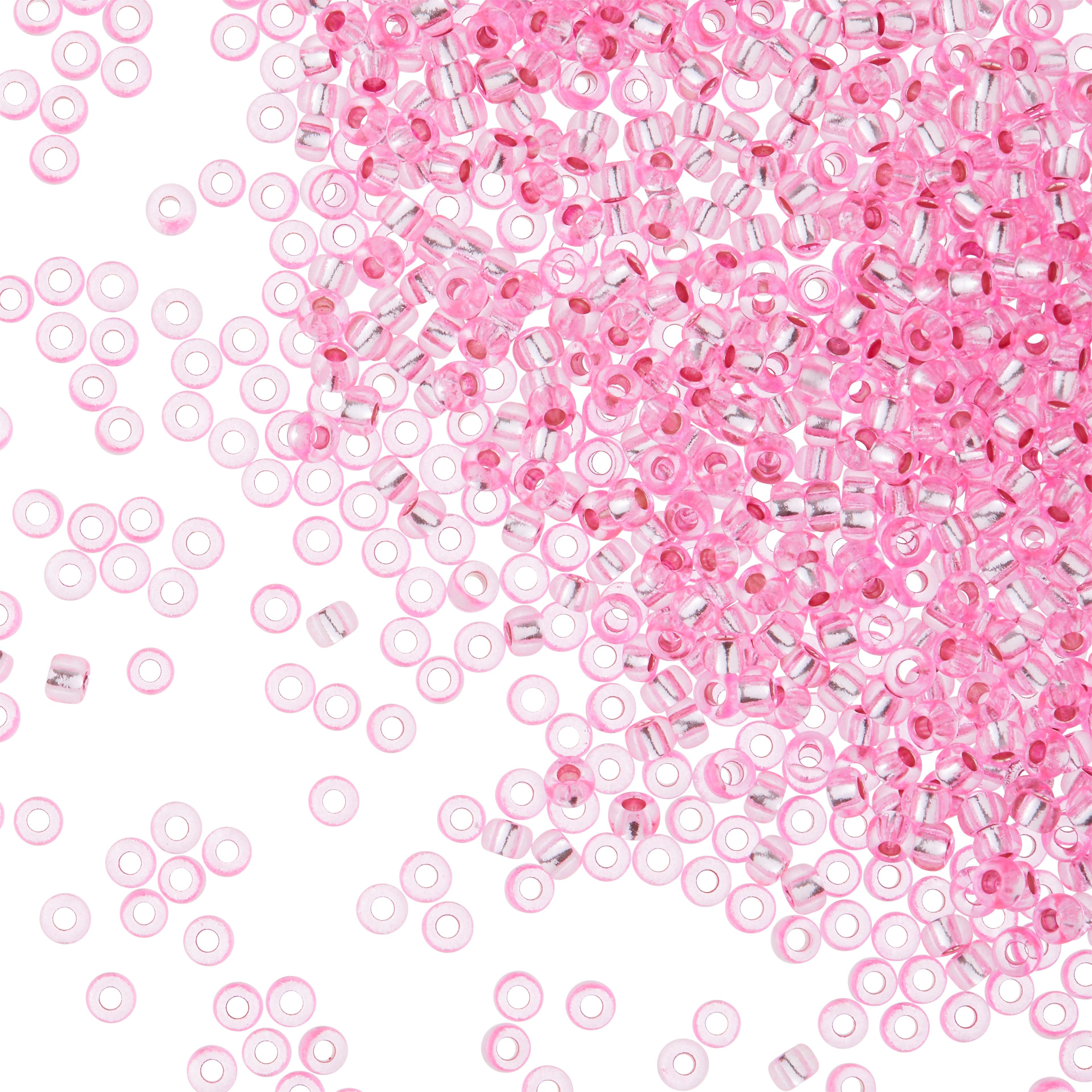 John Bead Opaque Czech Glass Seed Beads, 11/0