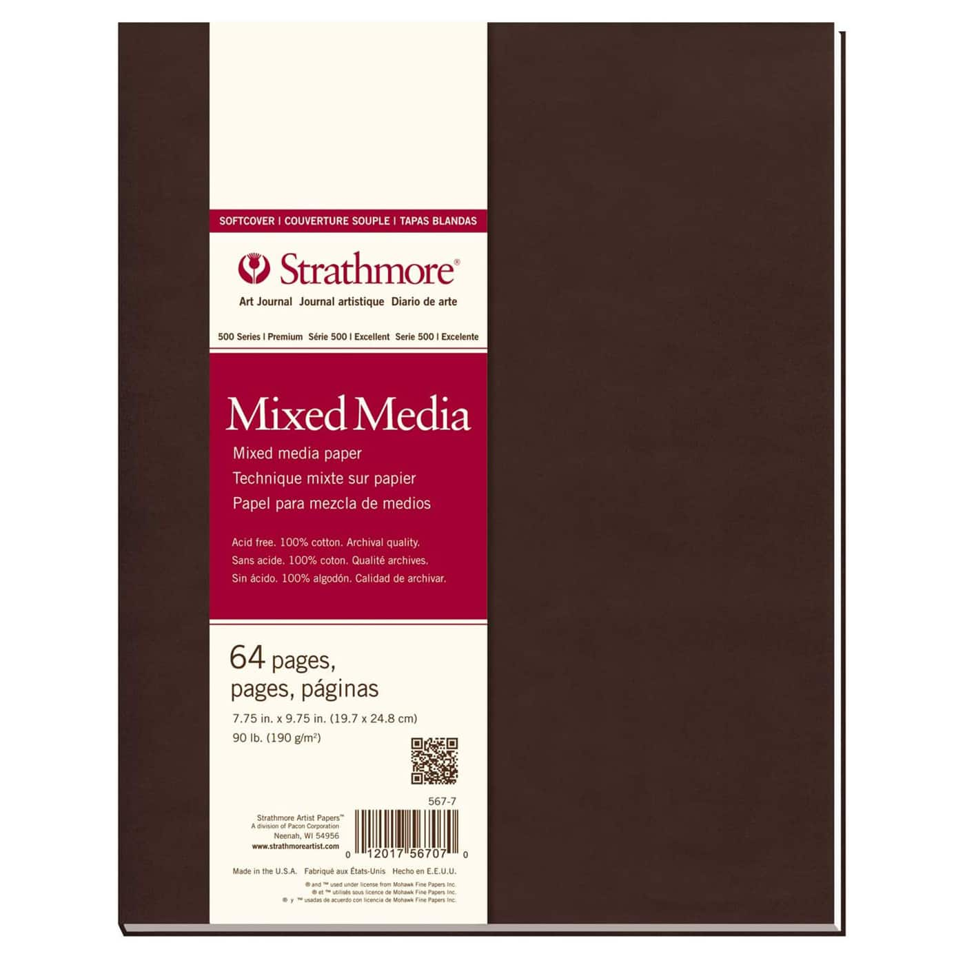 6 Pack: Strathmore&#xAE; 500 Series Mixed Media Art Journal