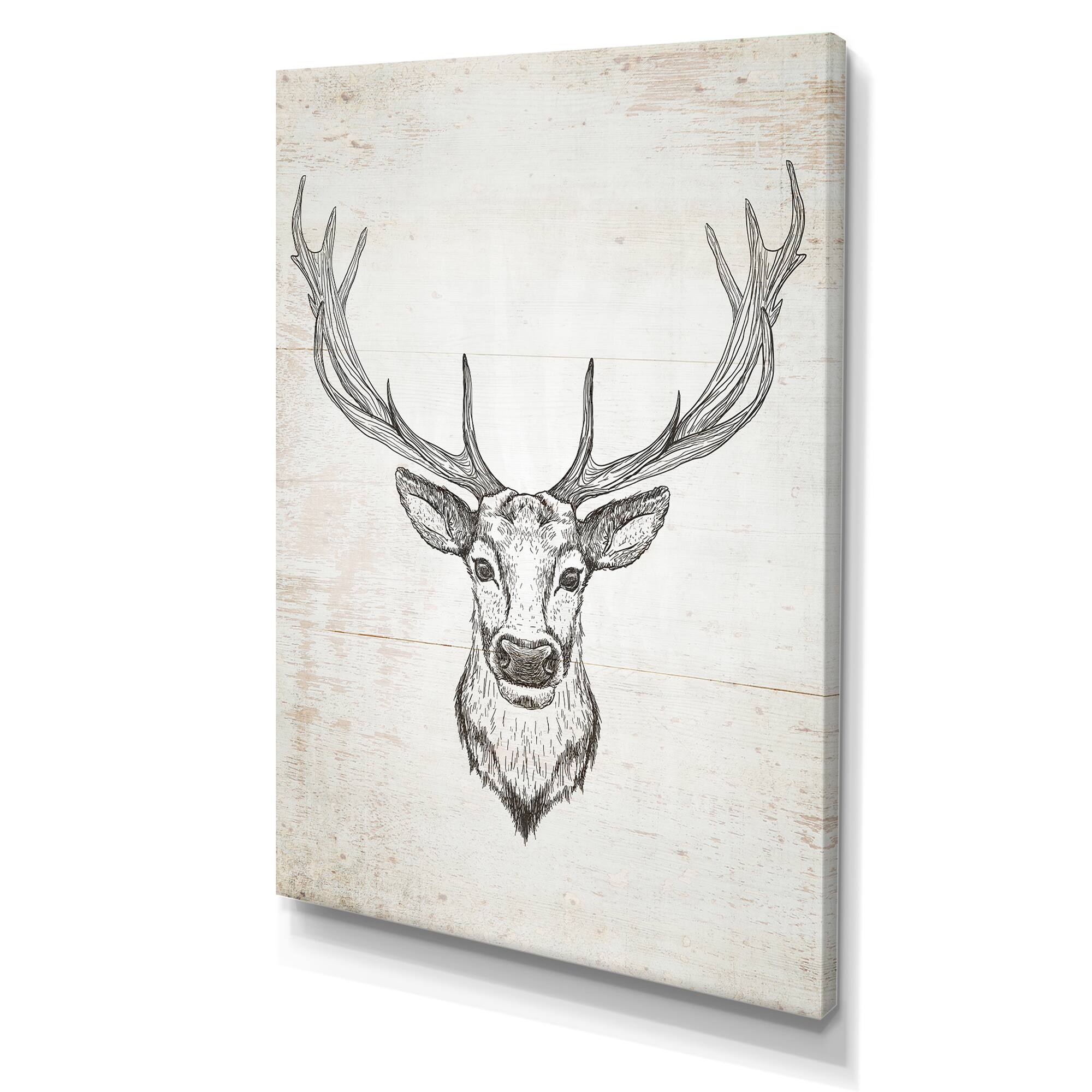 Designart - Deer Wild and Beautiful II
